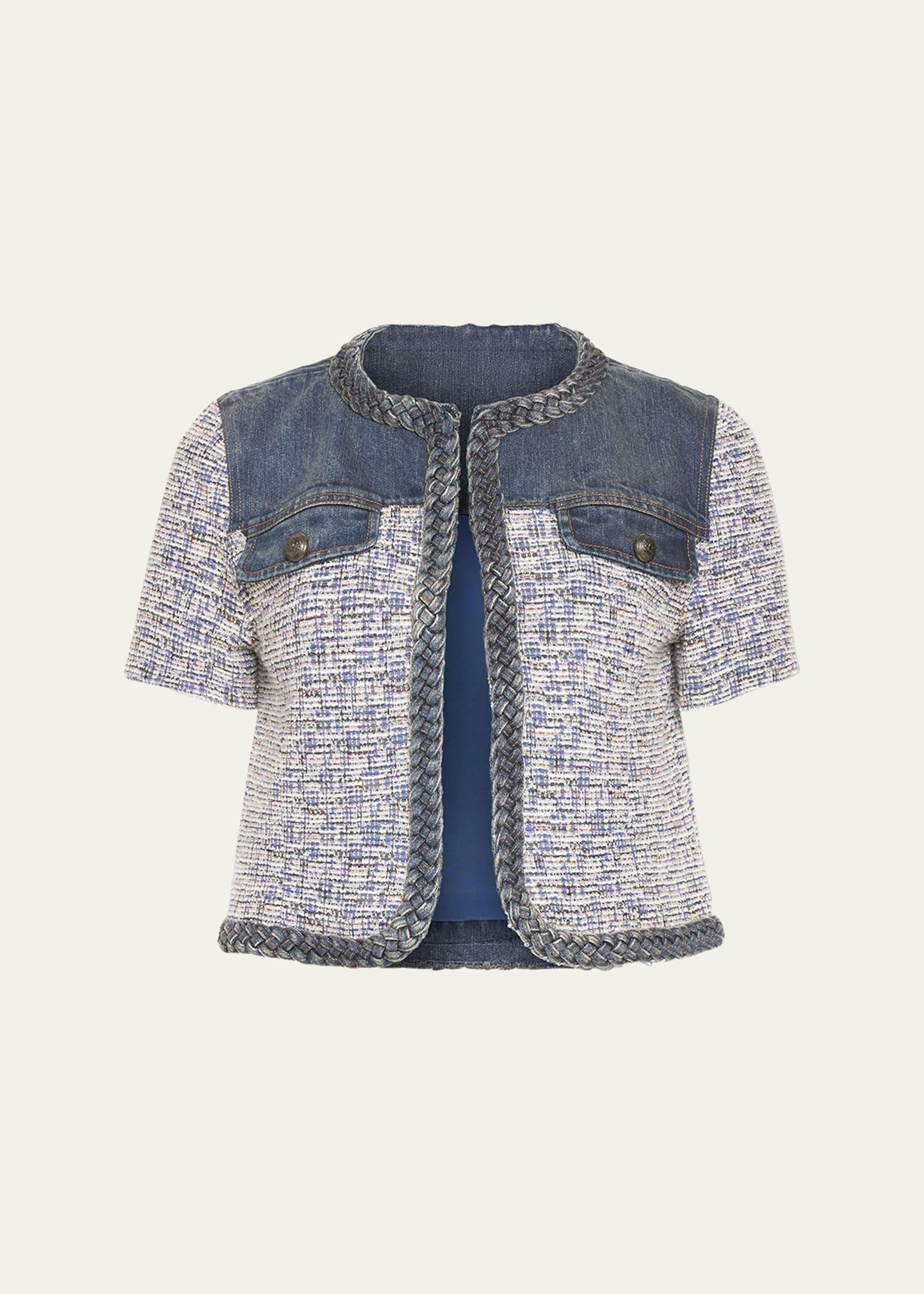 libby mixed-media jacket