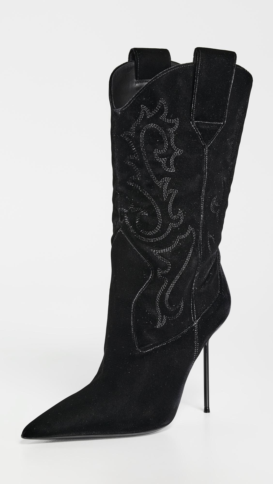 lidia western embroidered boots 105mm