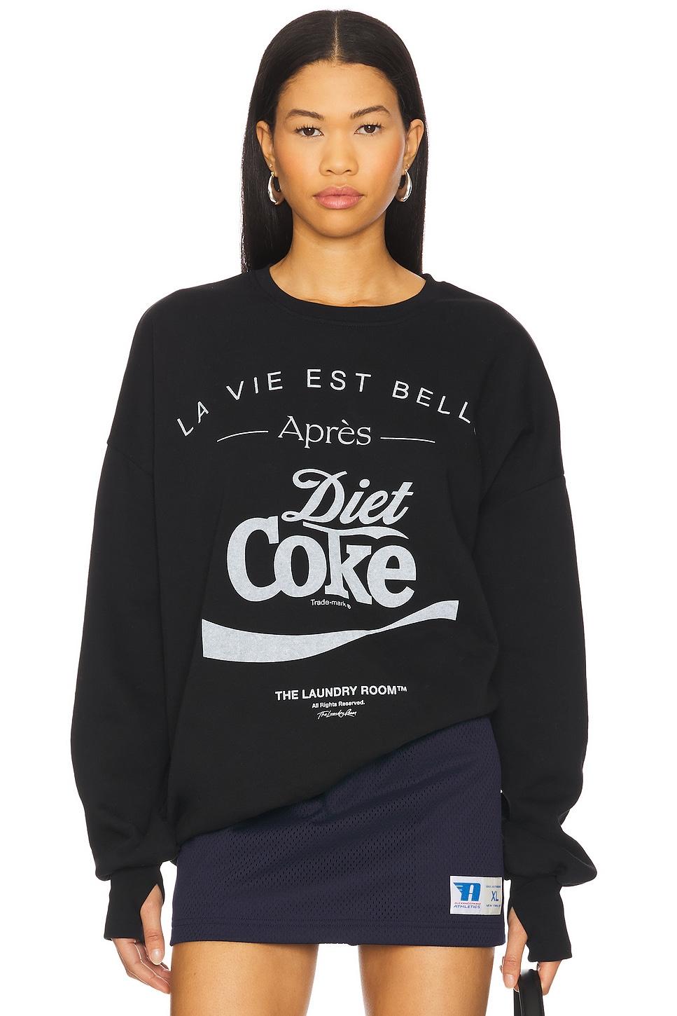 life is beautiful after diet coke sweatshirt