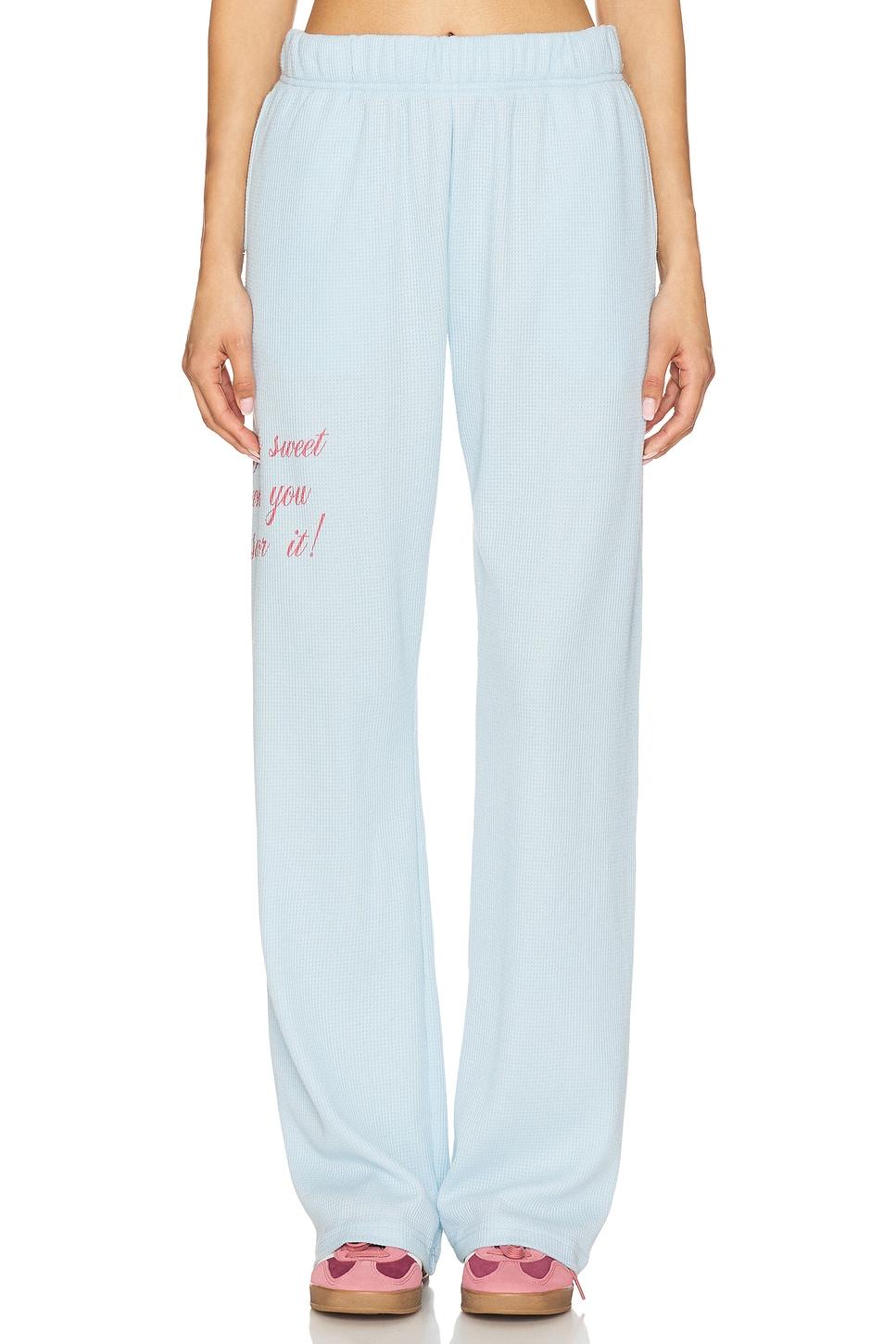 life is sweet waffle sweatpants