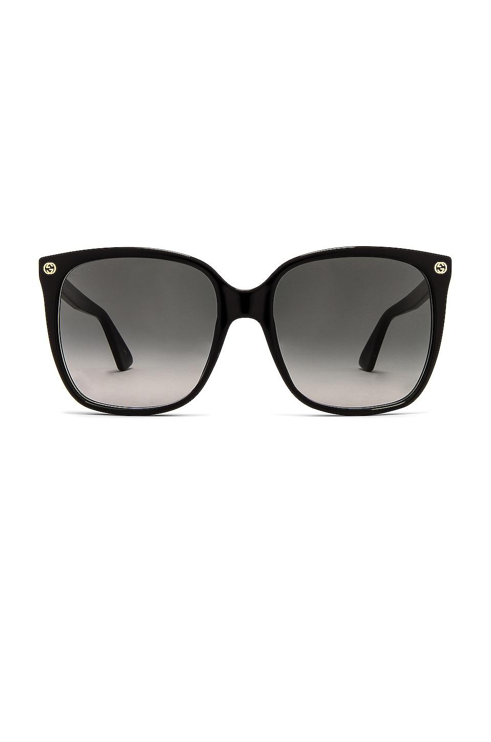light acetate cat eye sunglasses