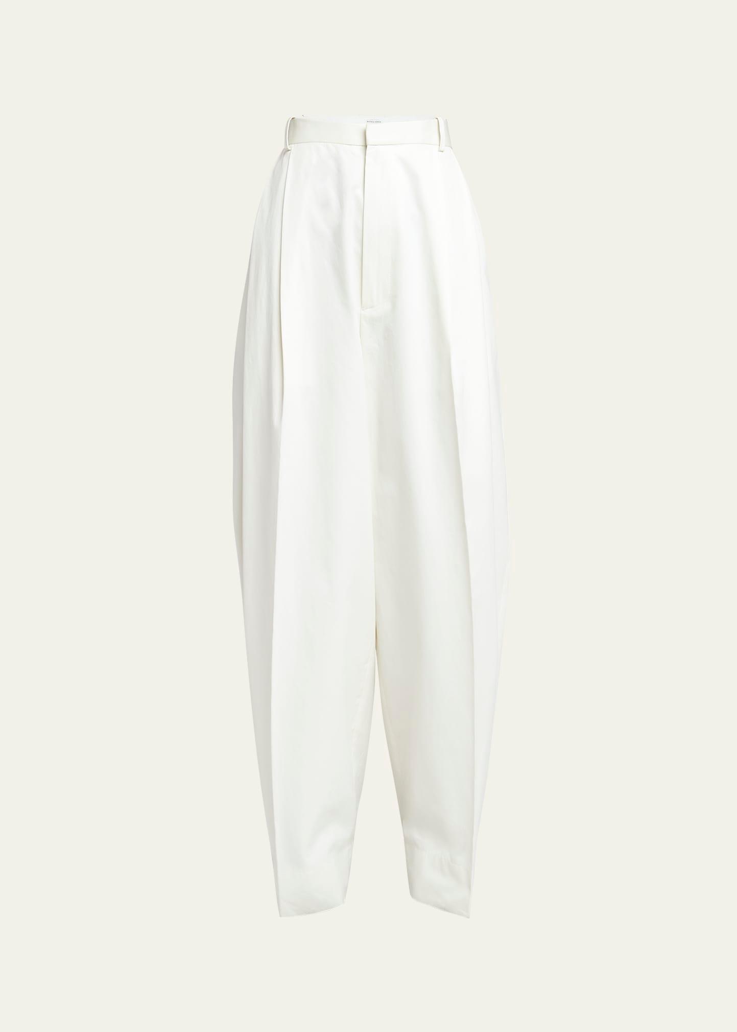 light cotton twill trousers
