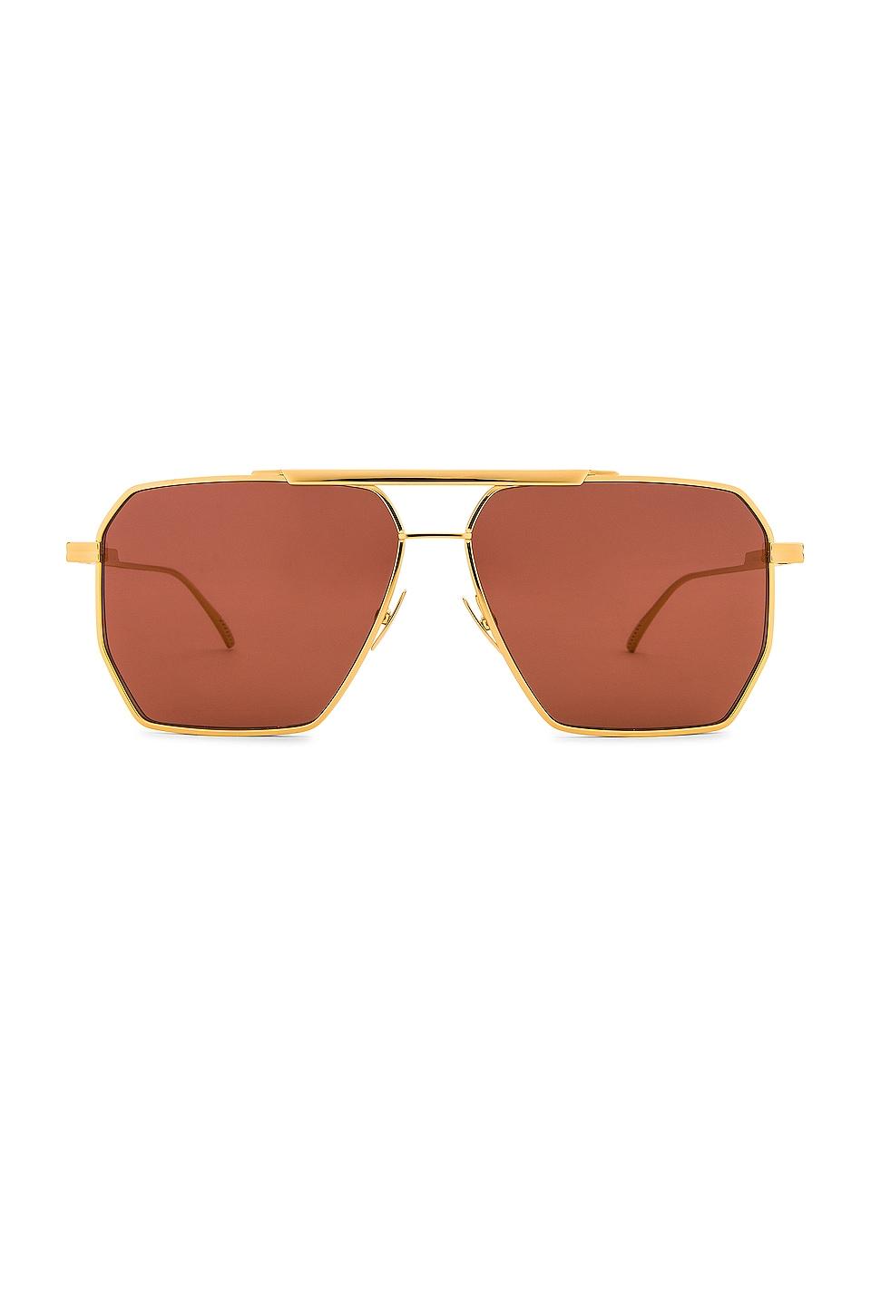 light ribbon pilot sunglasses