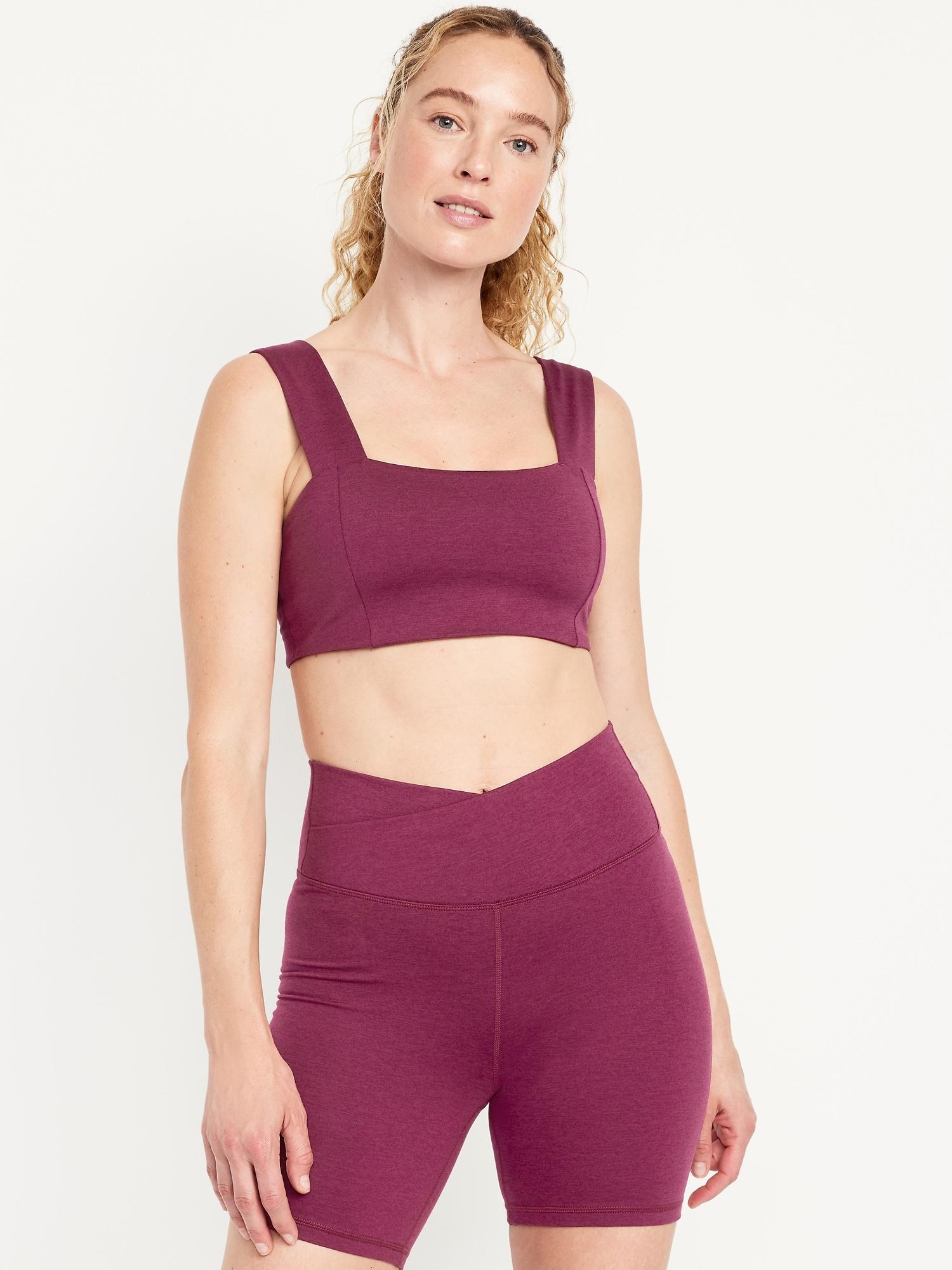 light support cloudcomfy bandeau sports bra