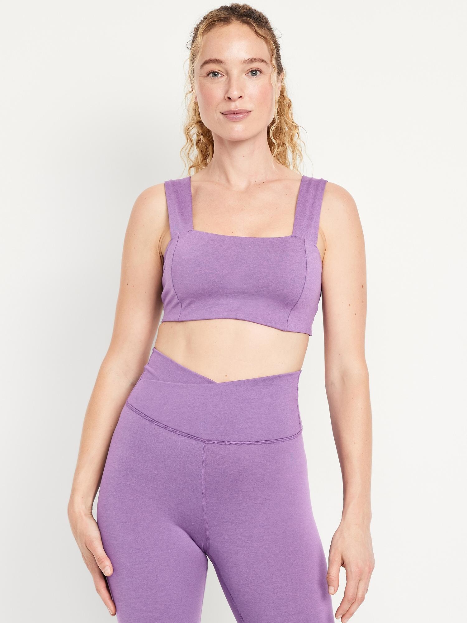 light support cloudcomfy bandeau sports bra