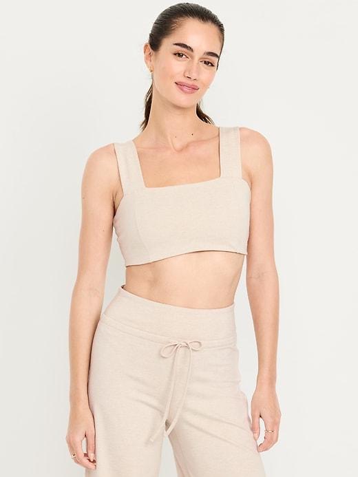 light support cloudcomfy bandeau sports bra