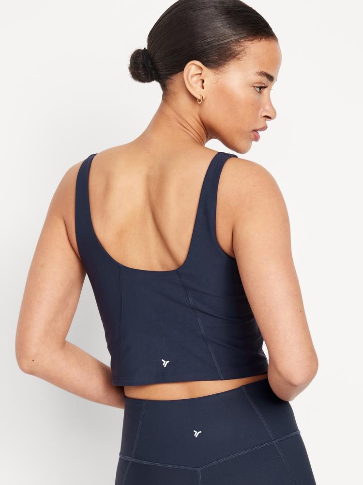 light support powersoft longline sports bra
