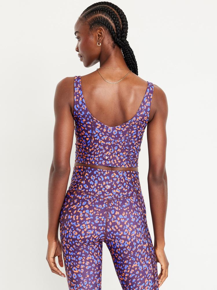 light support powersoft longline sports bra