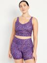 light support powersoft longline sports bra