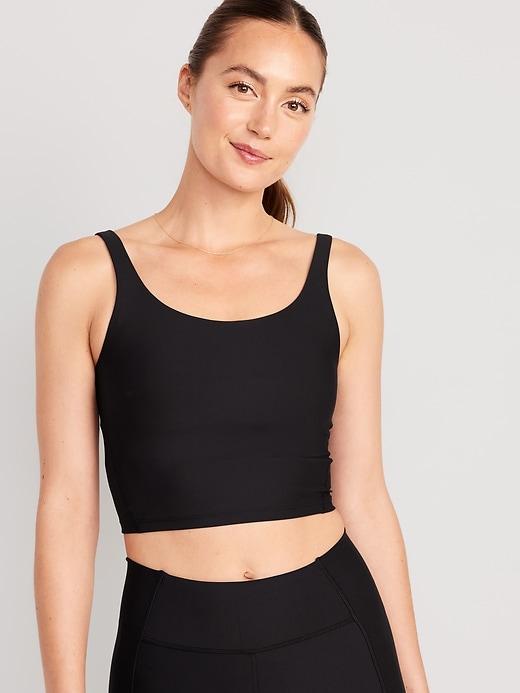 light support powersoft longline sports bra