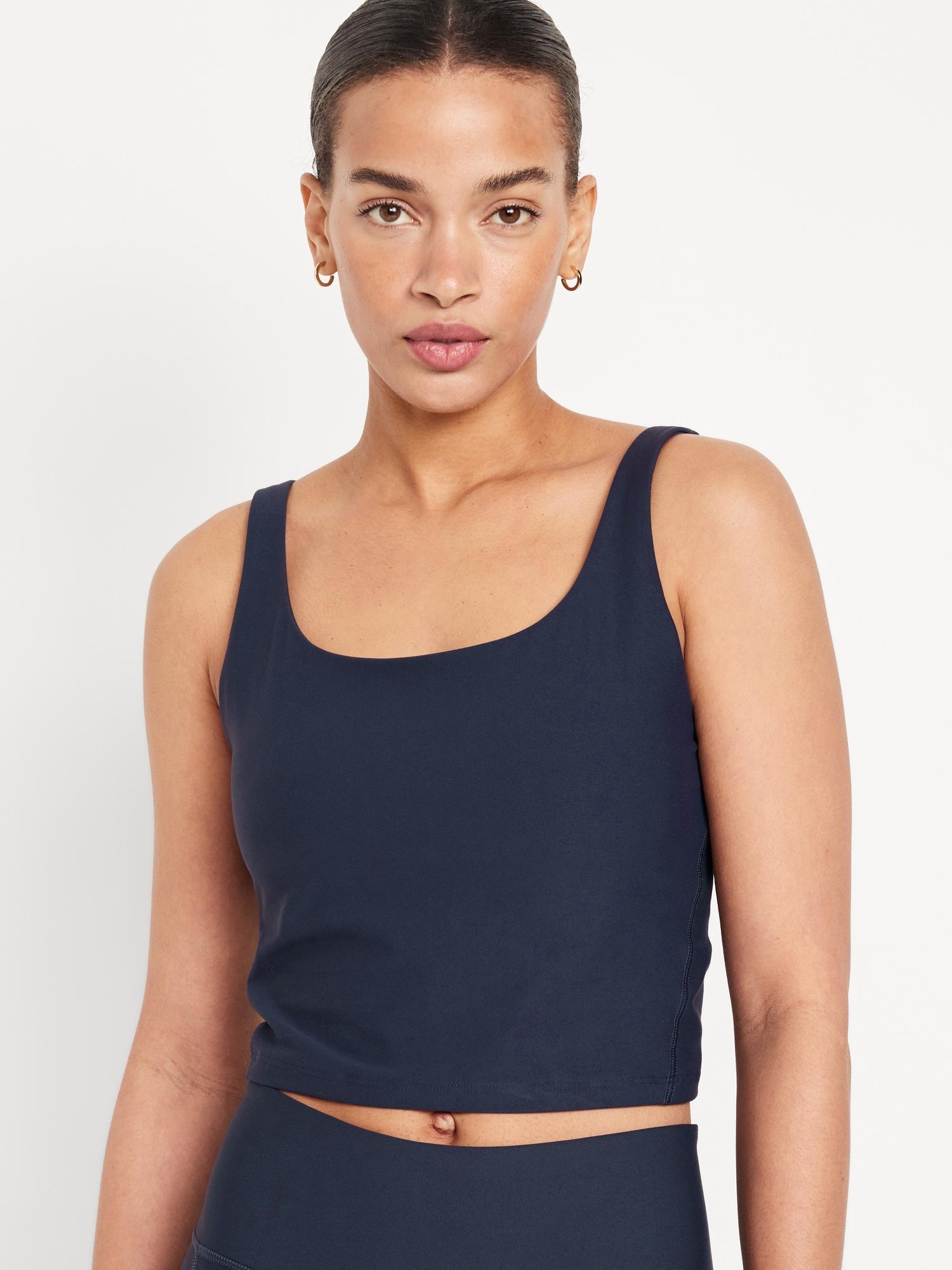 light support powersoft longline sports bra