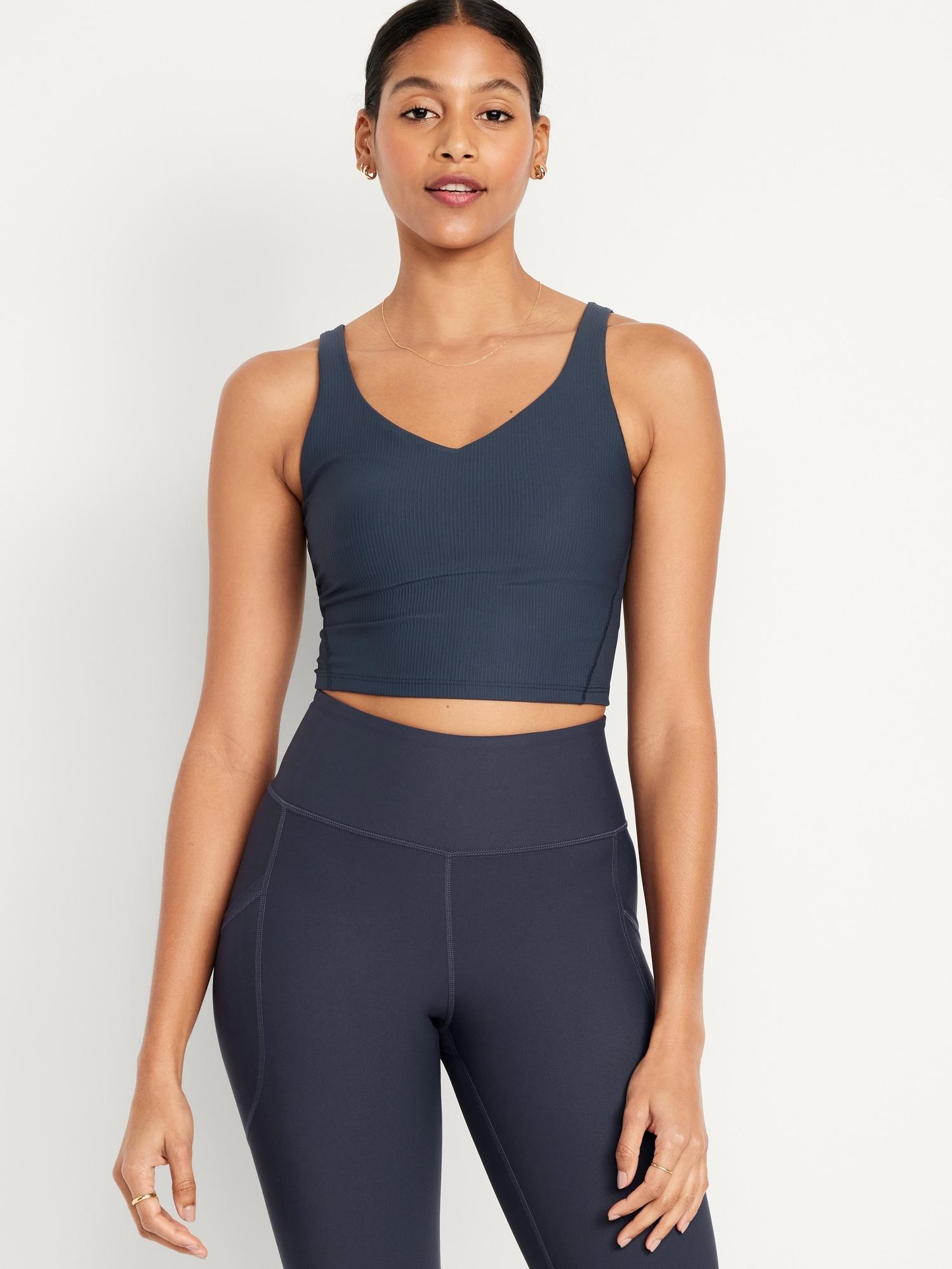 light support powersoft longline sports bra
