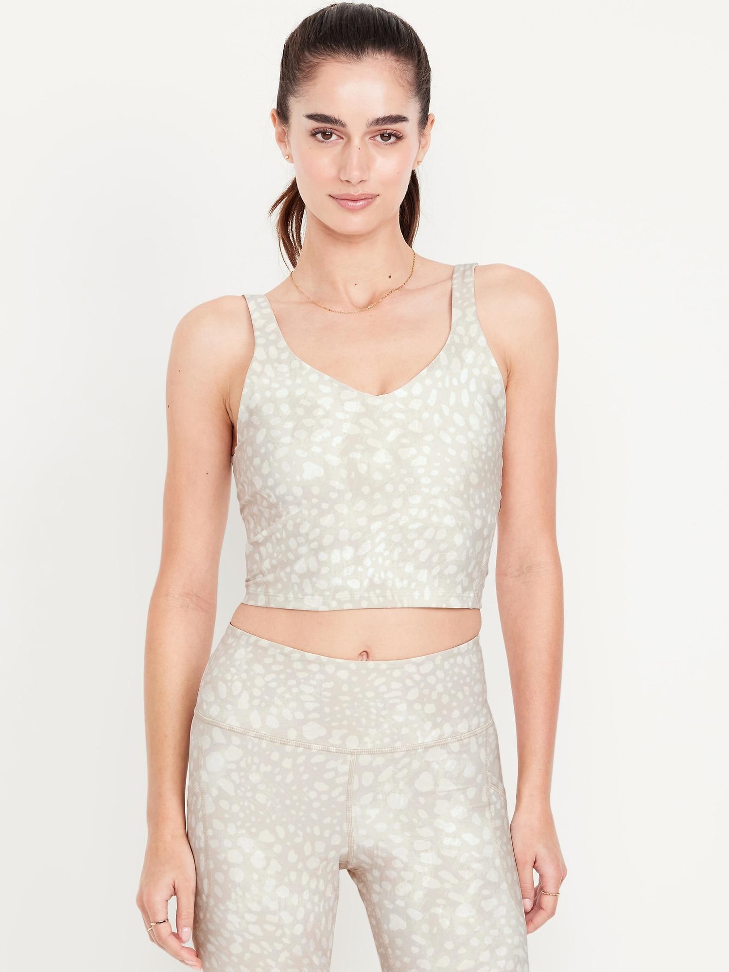 light support powersoft longline sports bra