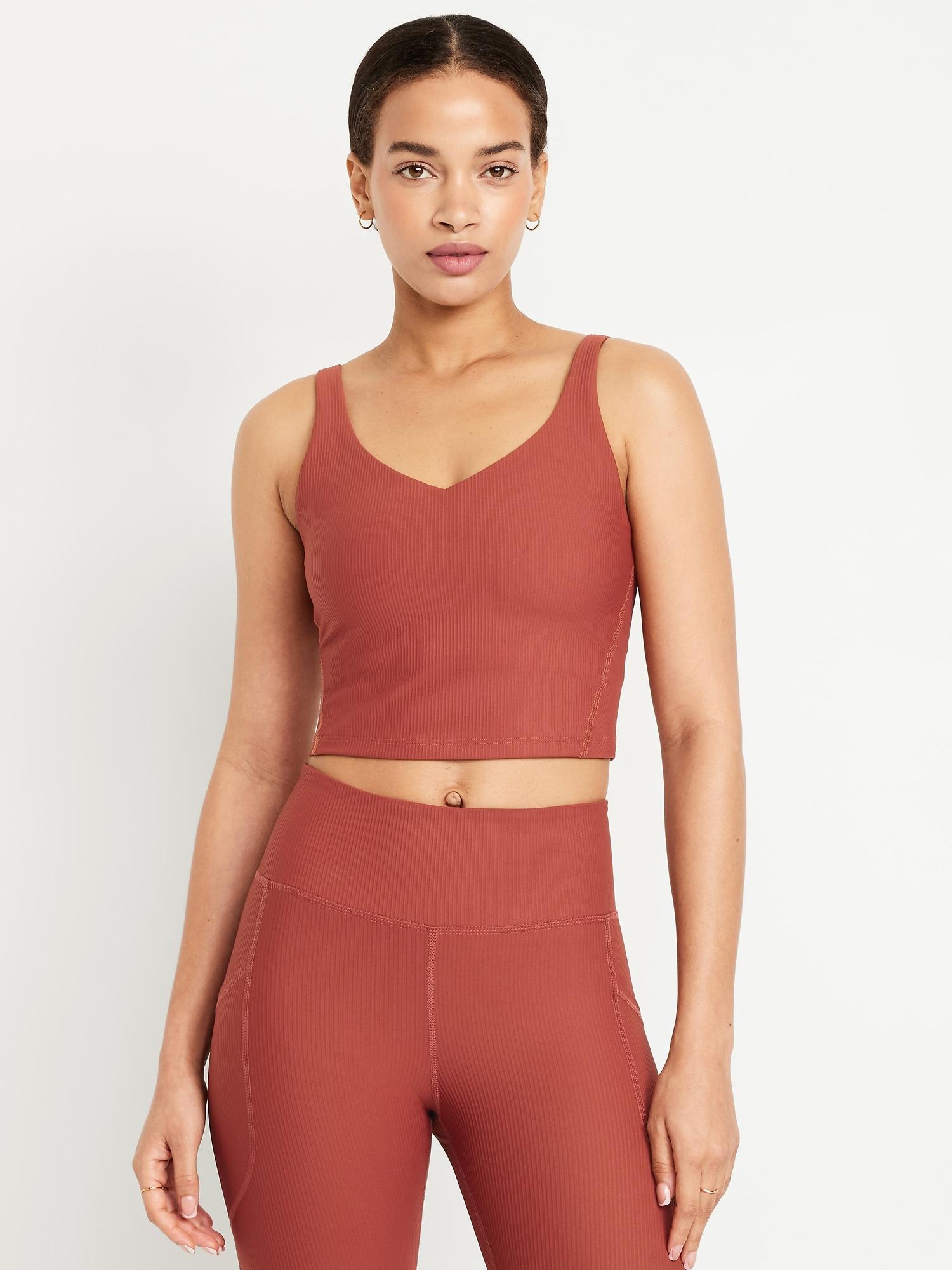 light support powersoft longline sports bra