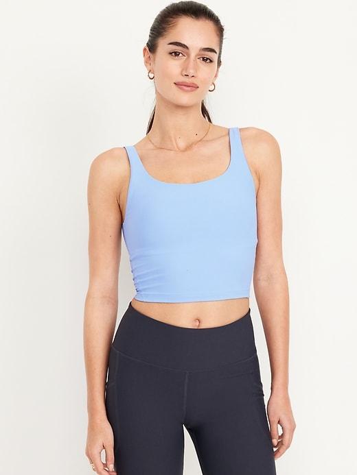 light support powersoft longline sports bra