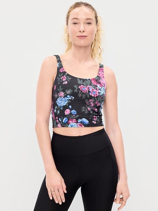 light support powersoft longline sports bra