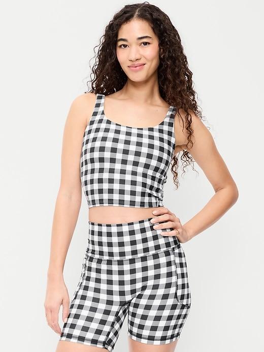 light support powersoft longline sports bra