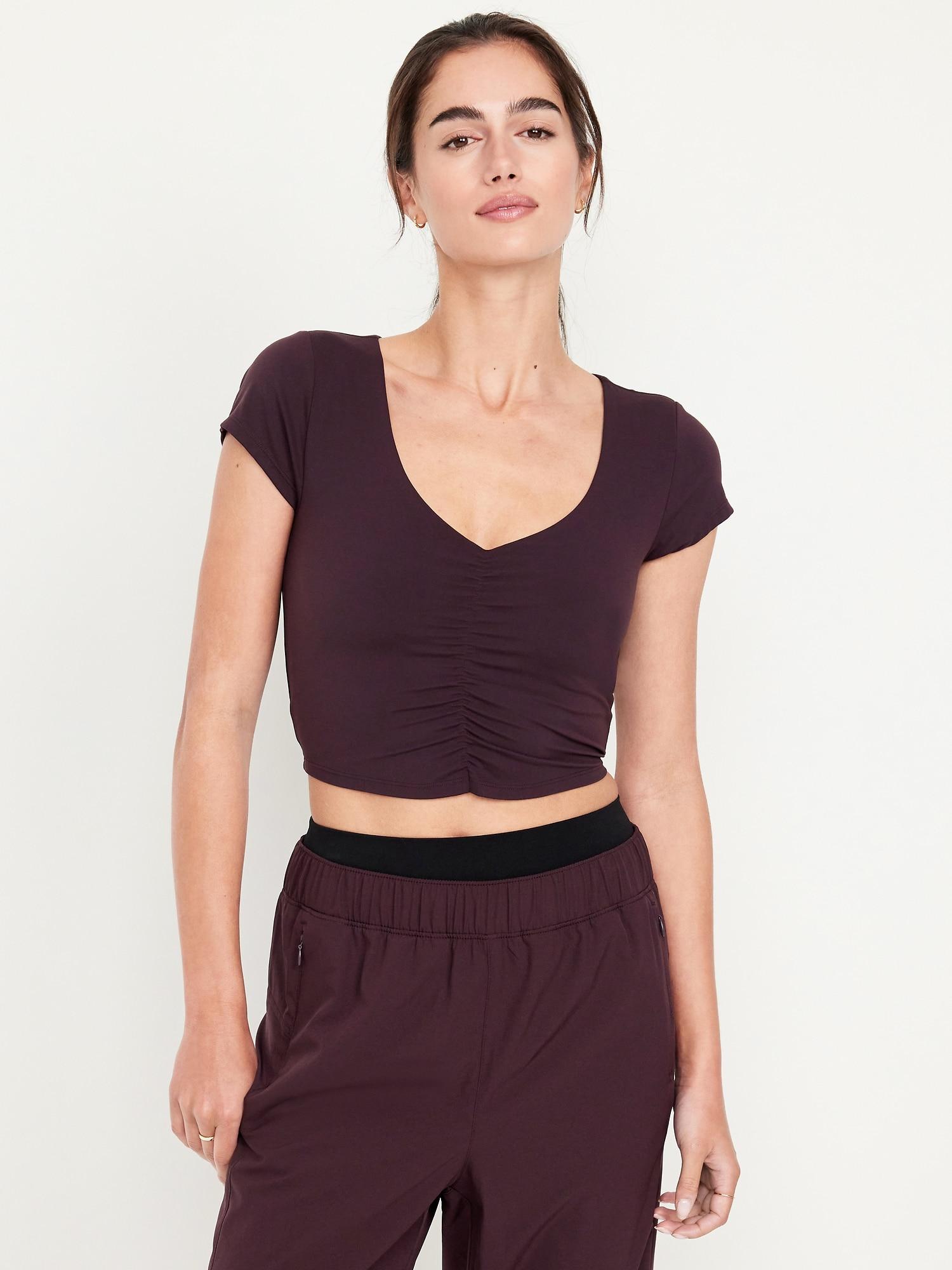 light support studiosmooth crop top