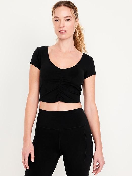 light support studiosmooth crop top