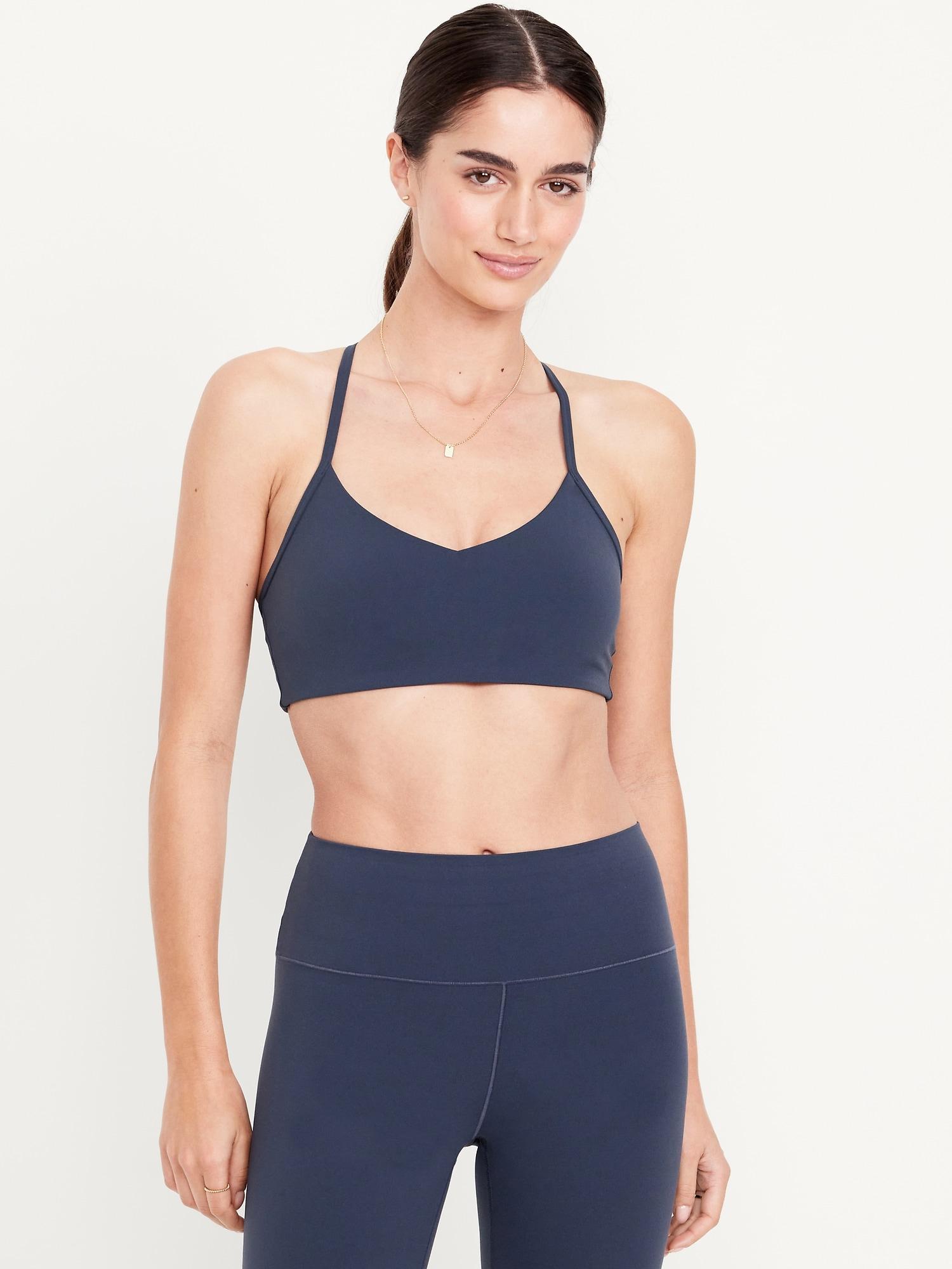 light support studiosmooth racerback sports bra