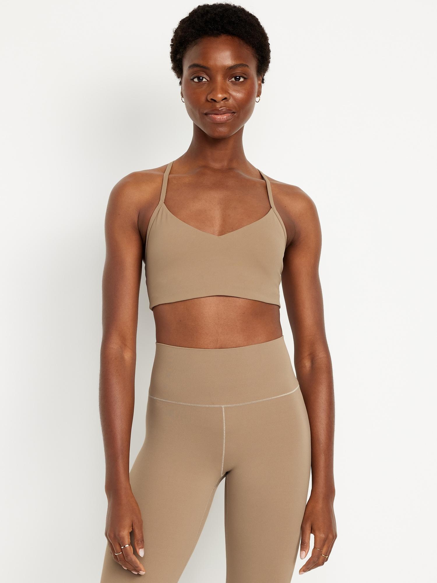 light support studiosmooth racerback sports bra