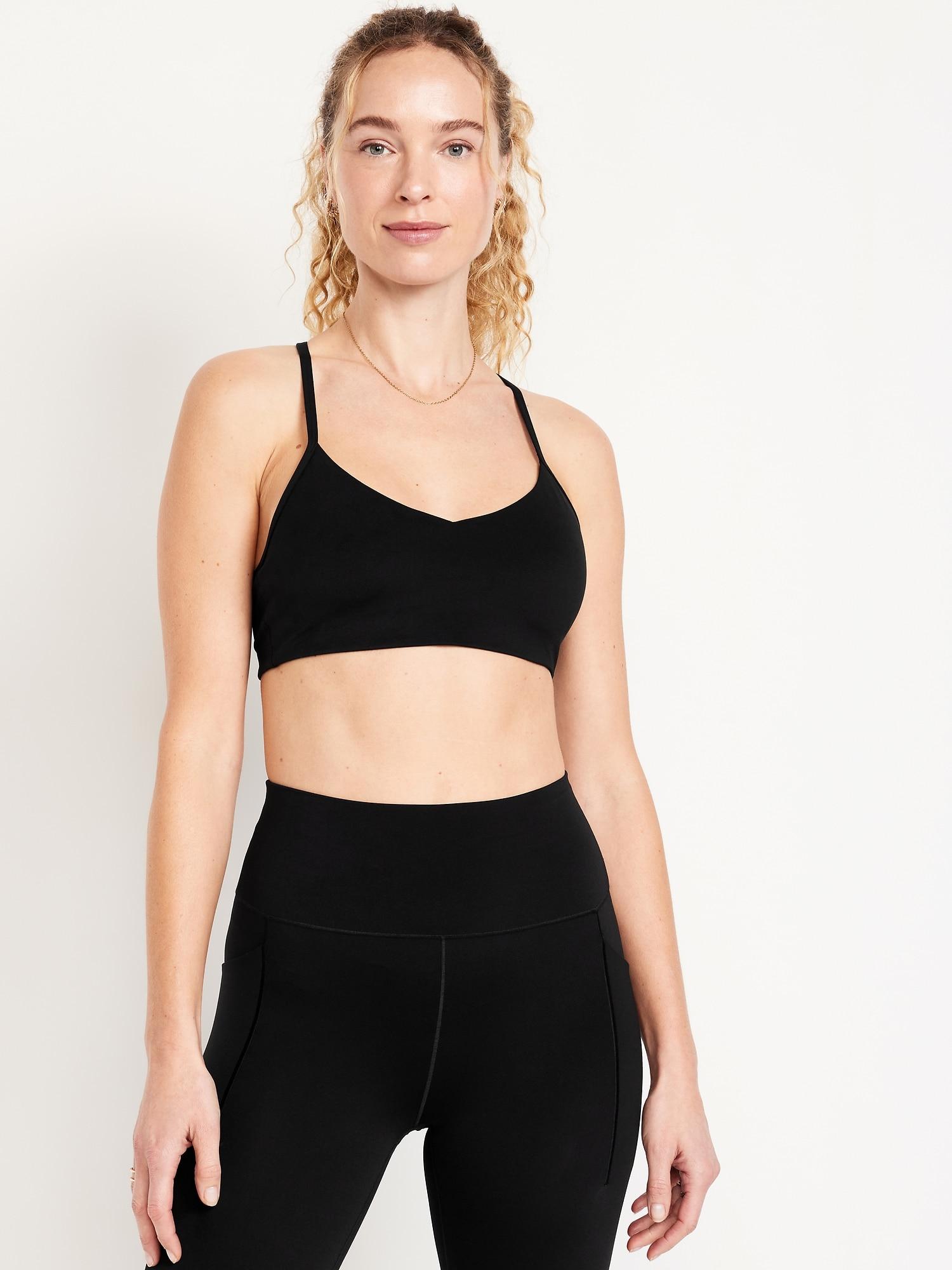 light support studiosmooth racerback sports bra