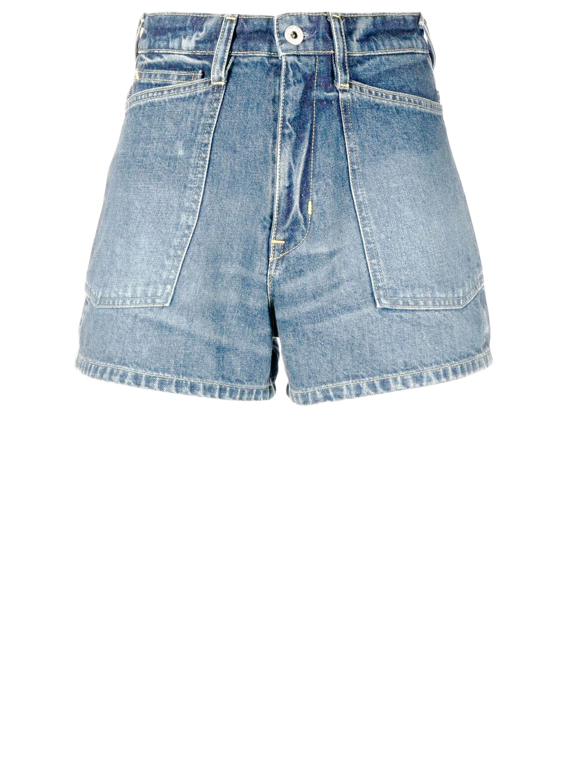 lightblue denim shorts