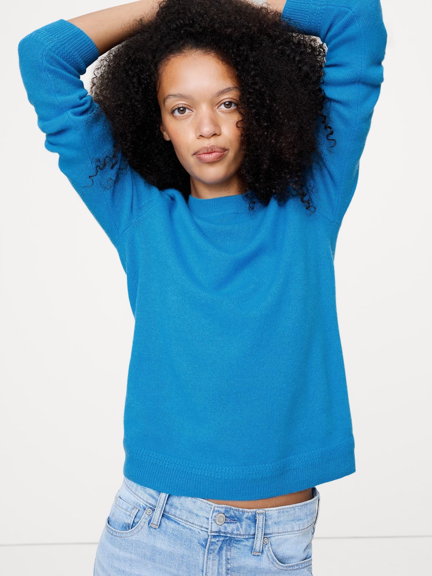 lightweight cashmere crew-neck sweater