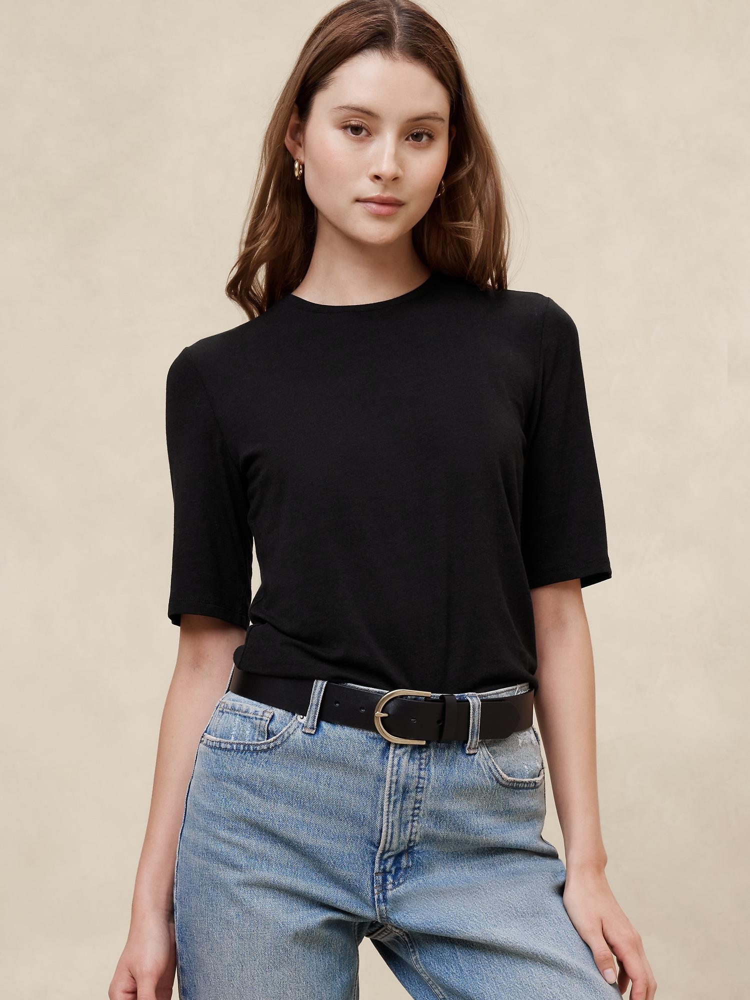 lightweight knit top