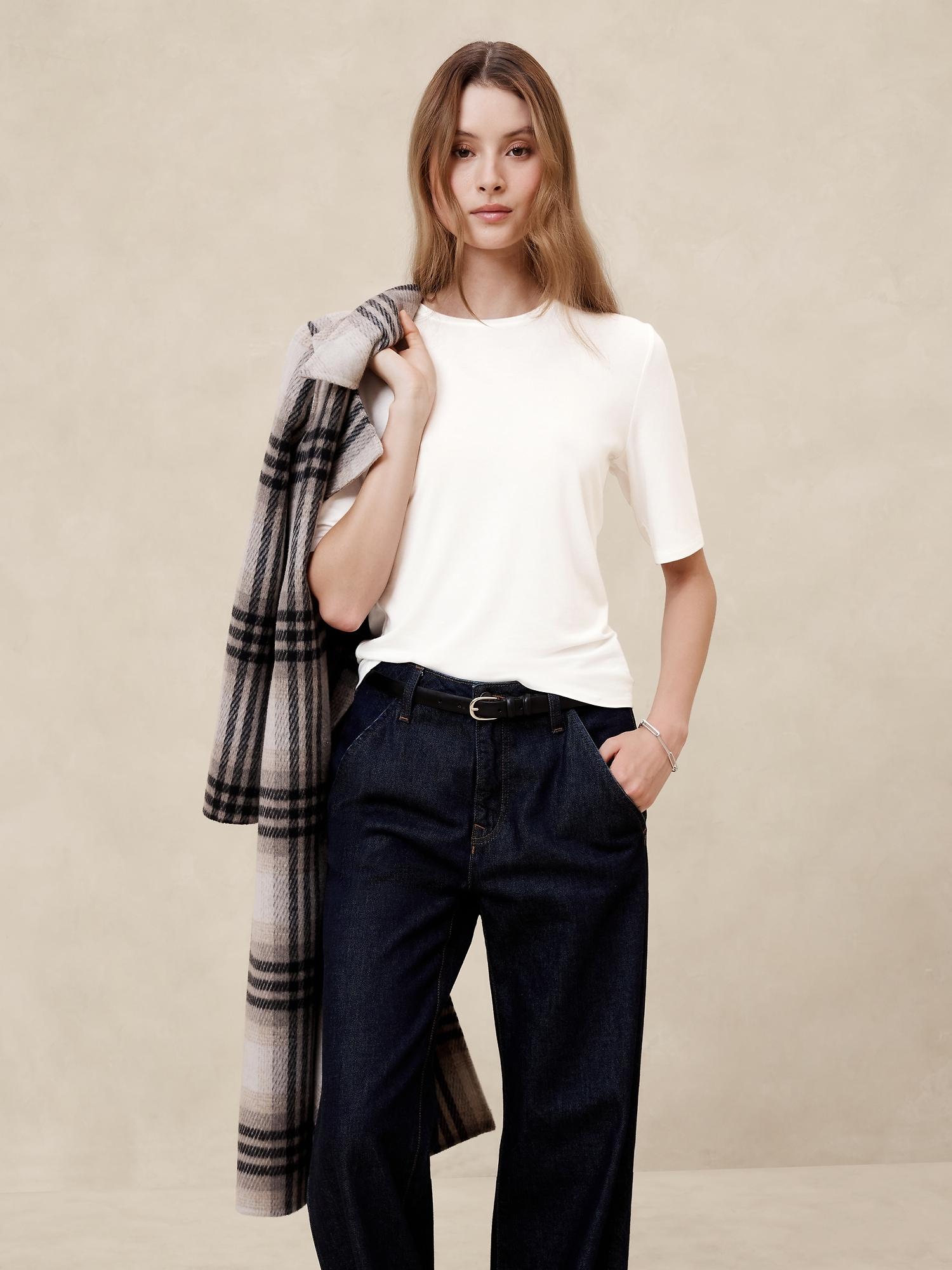 lightweight knit top