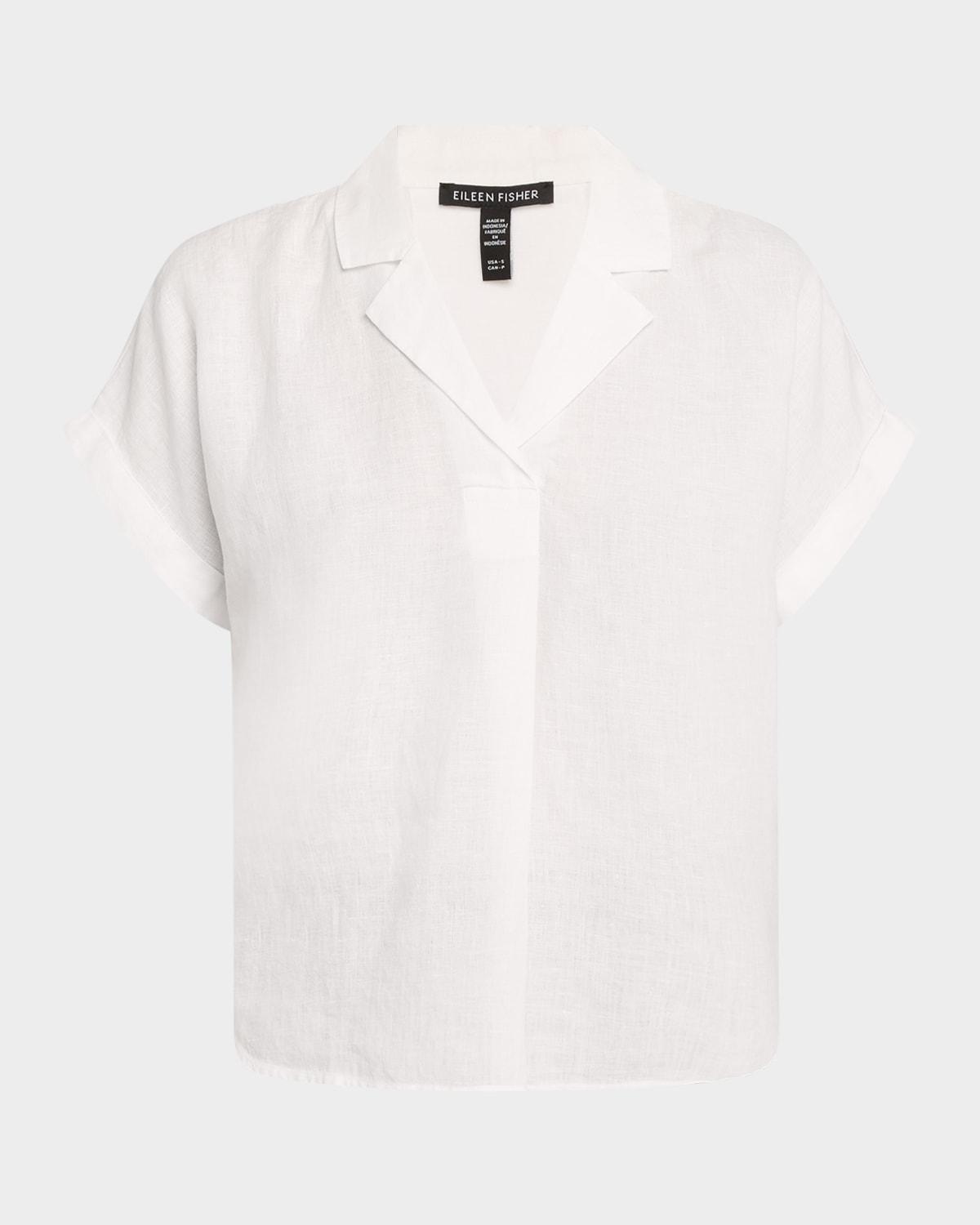 lightweight organic linen shirt