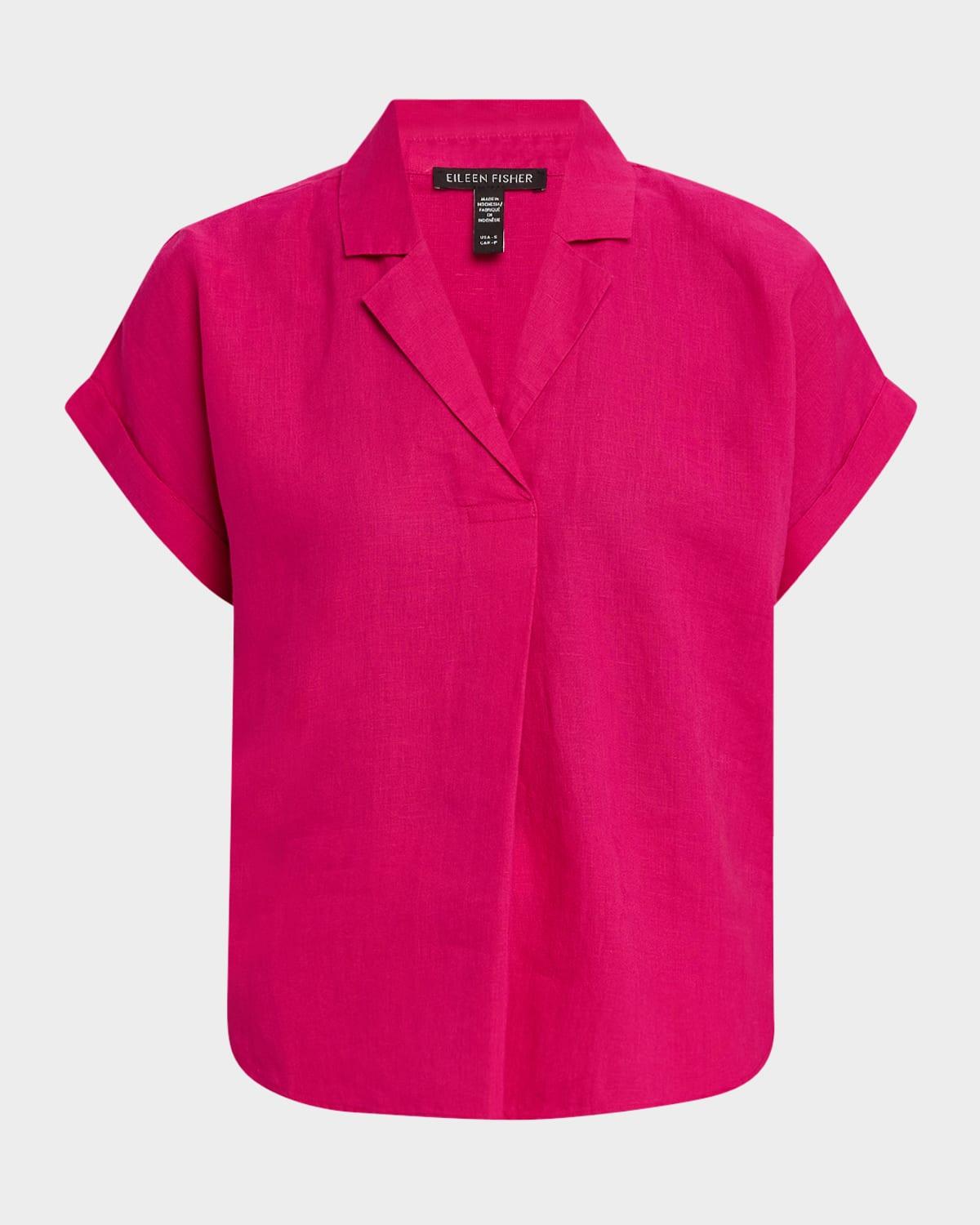 lightweight organic linen shirt
