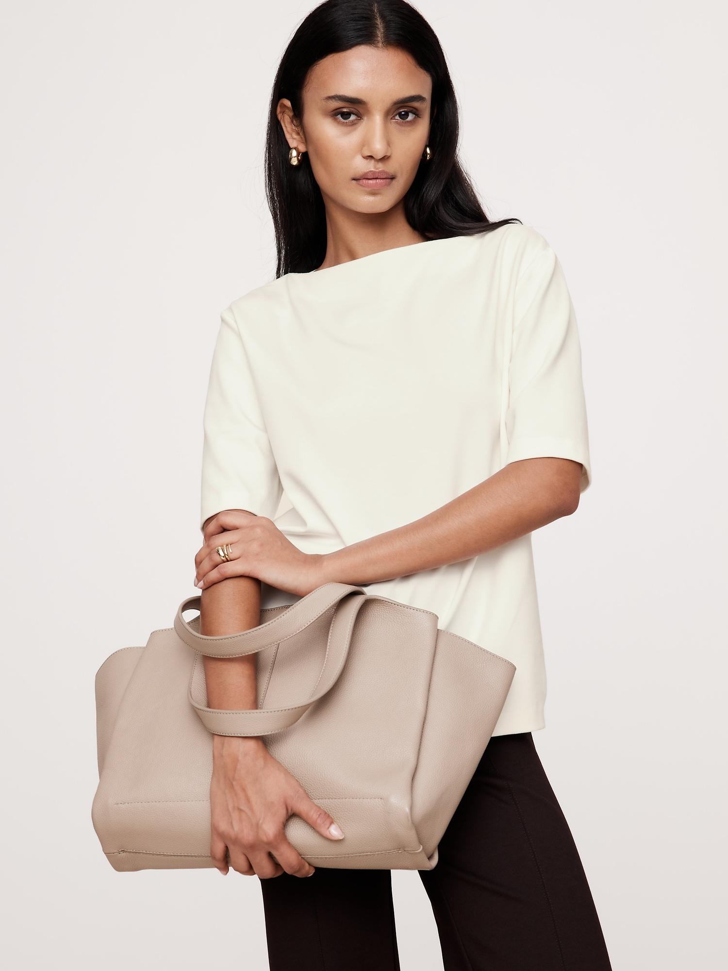 lightweight ponte boxy top