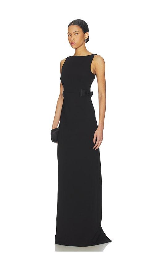 likely bryanna gown in black.