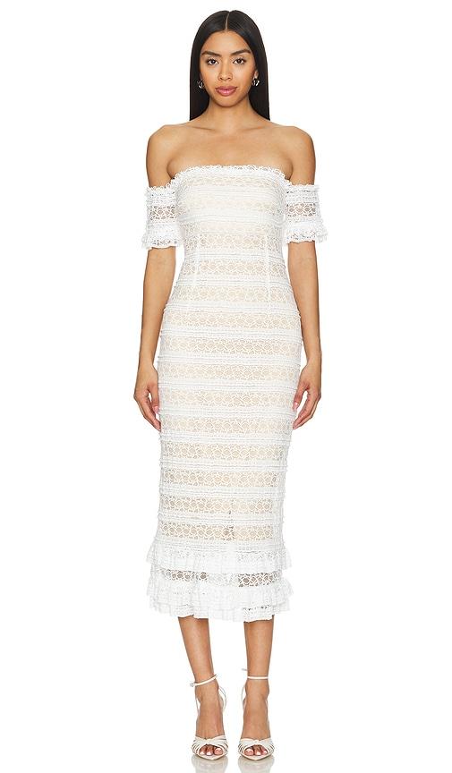 likely milaro dress in white.