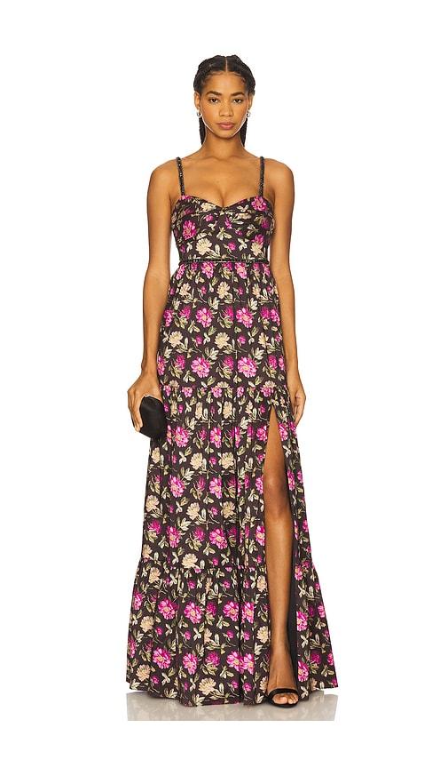 likely tessa gown in black.