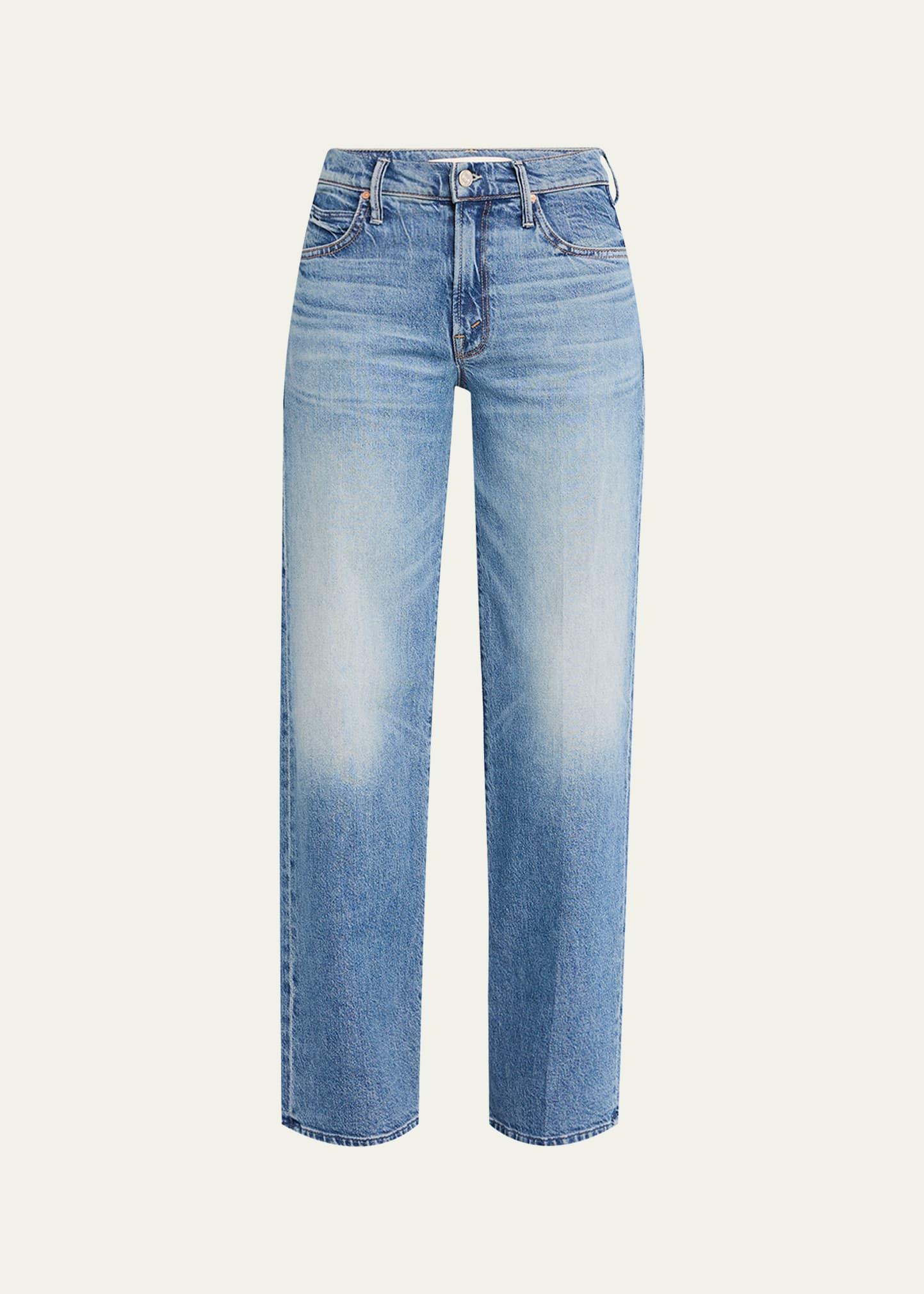 lil' mid-rise tunnel vision sneak jeans