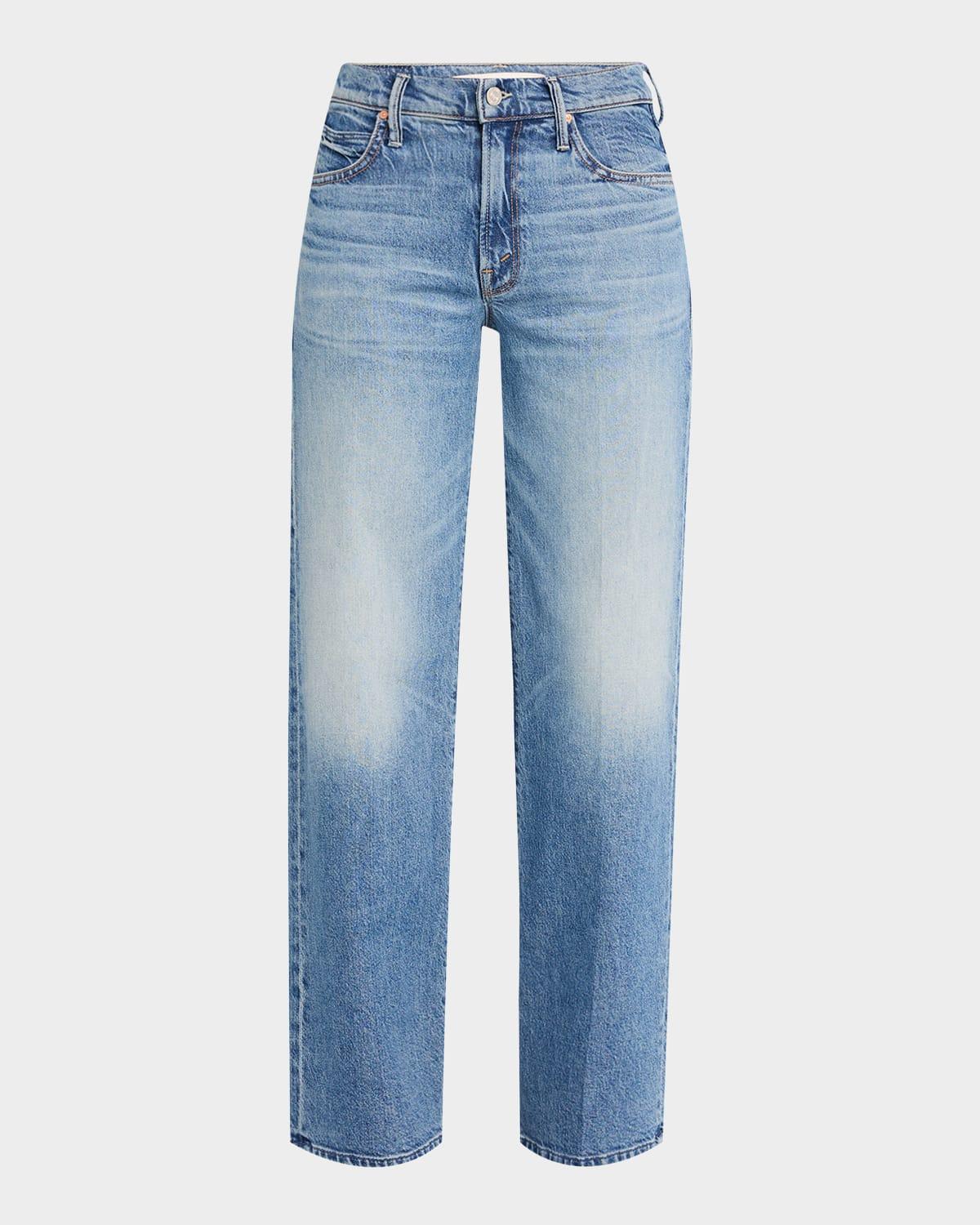 lil' mid-rise tunnel vision sneak jeans