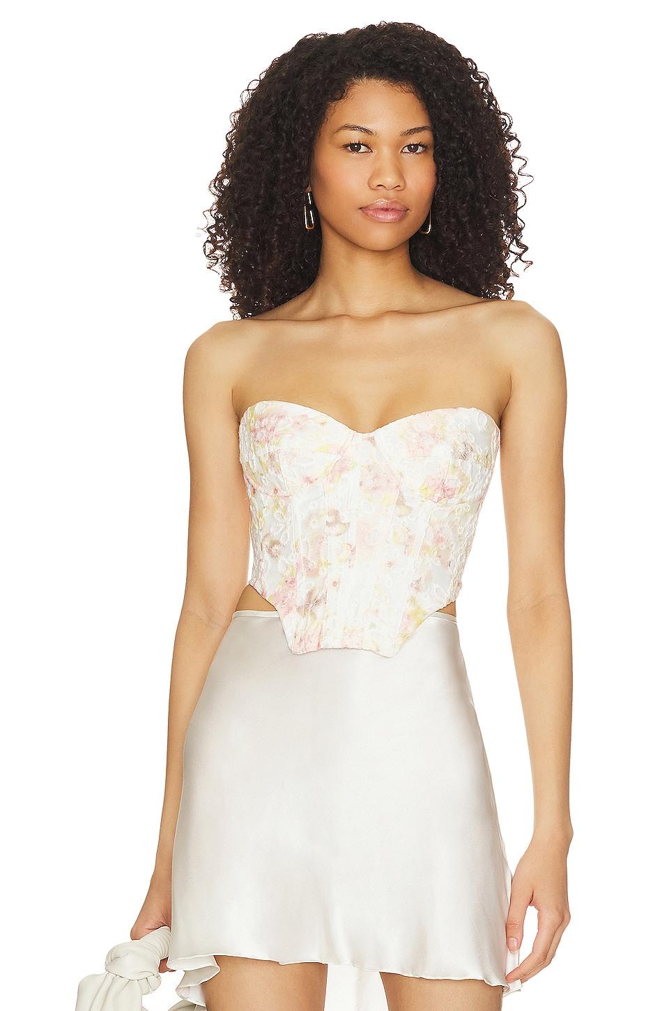 lila bustier