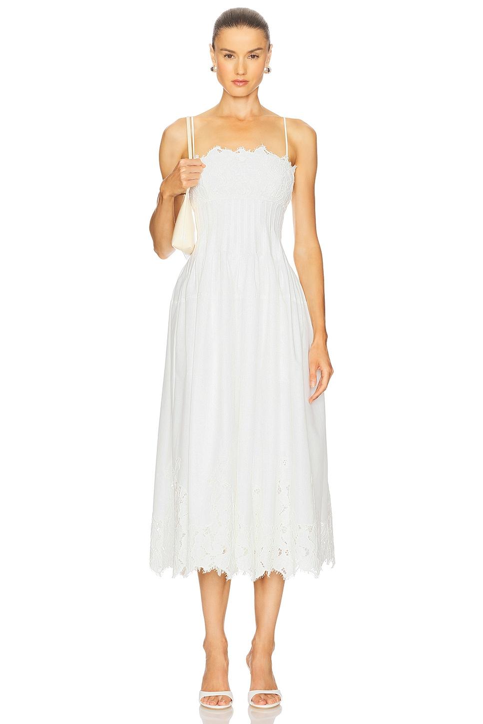 lilianna lace midi dress