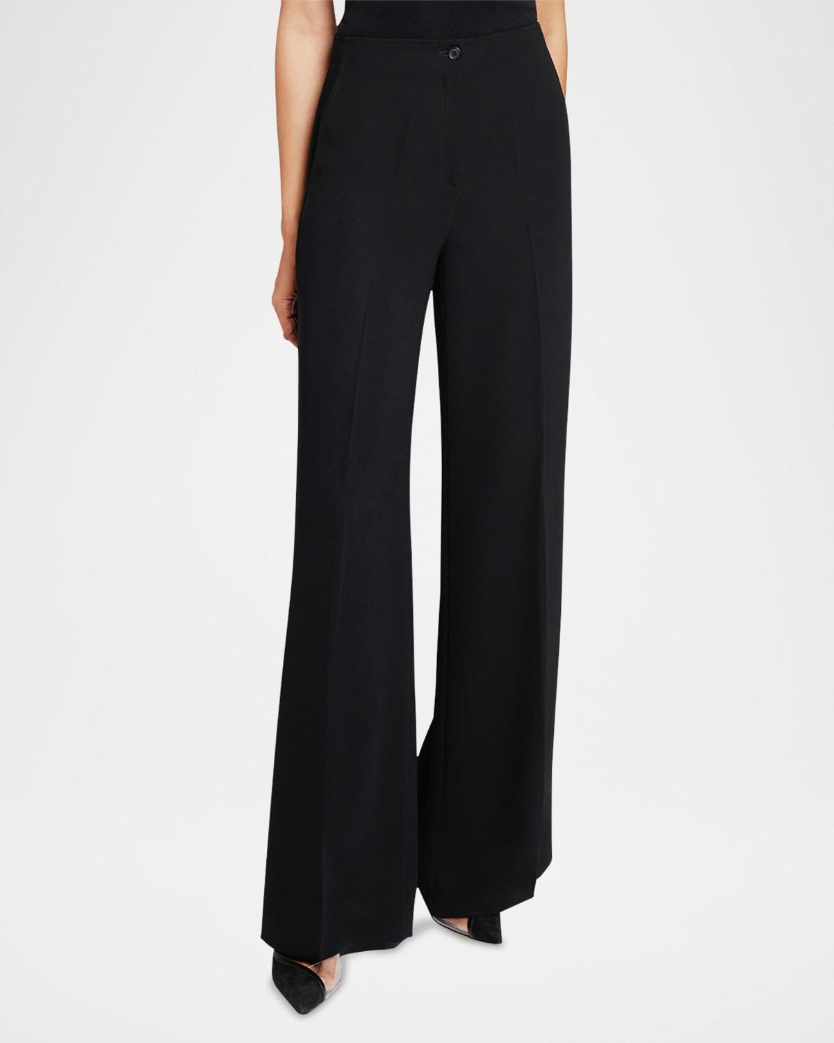 lily mid-rise wide-leg pants