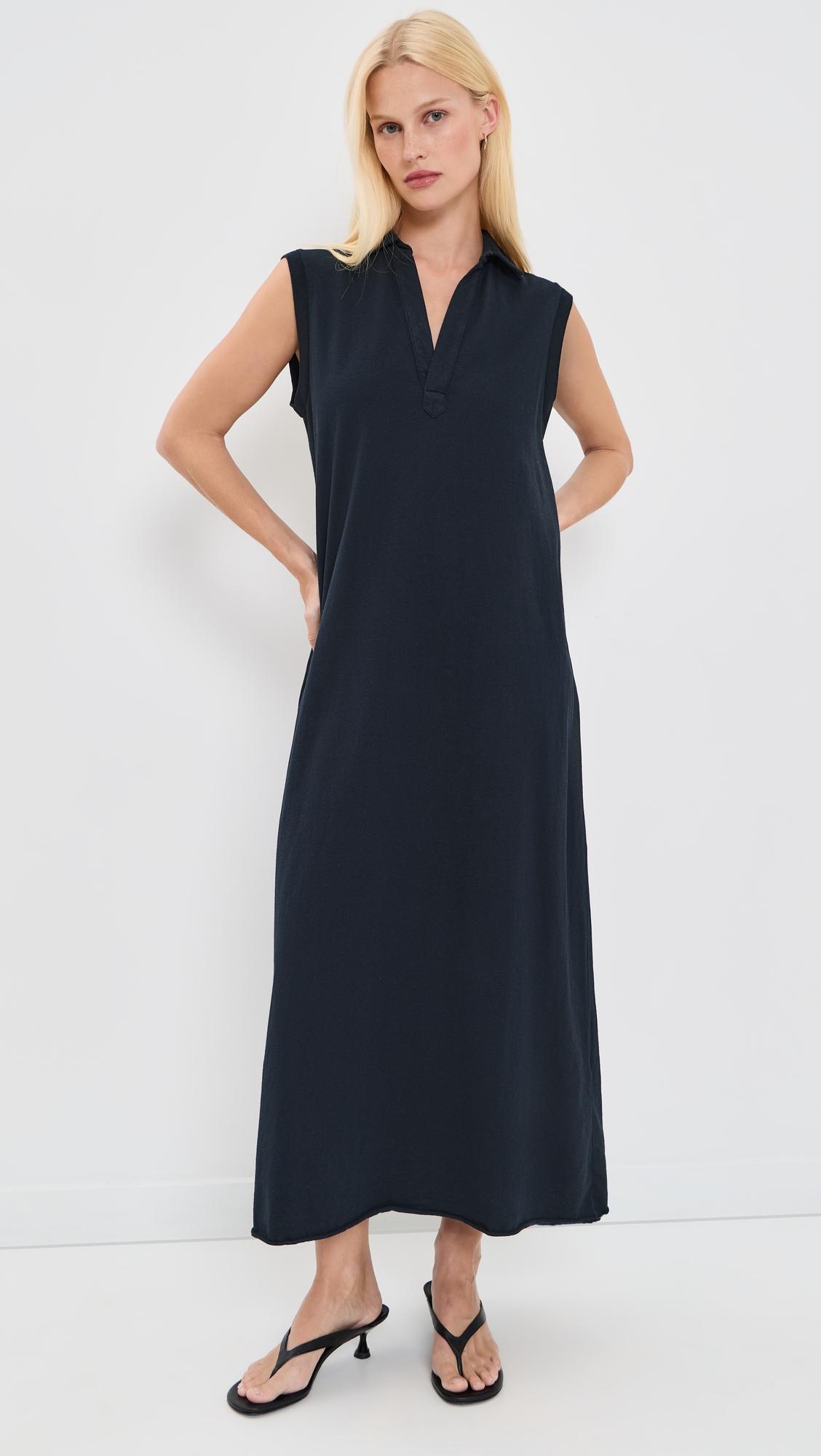 lily sleevless polo dress