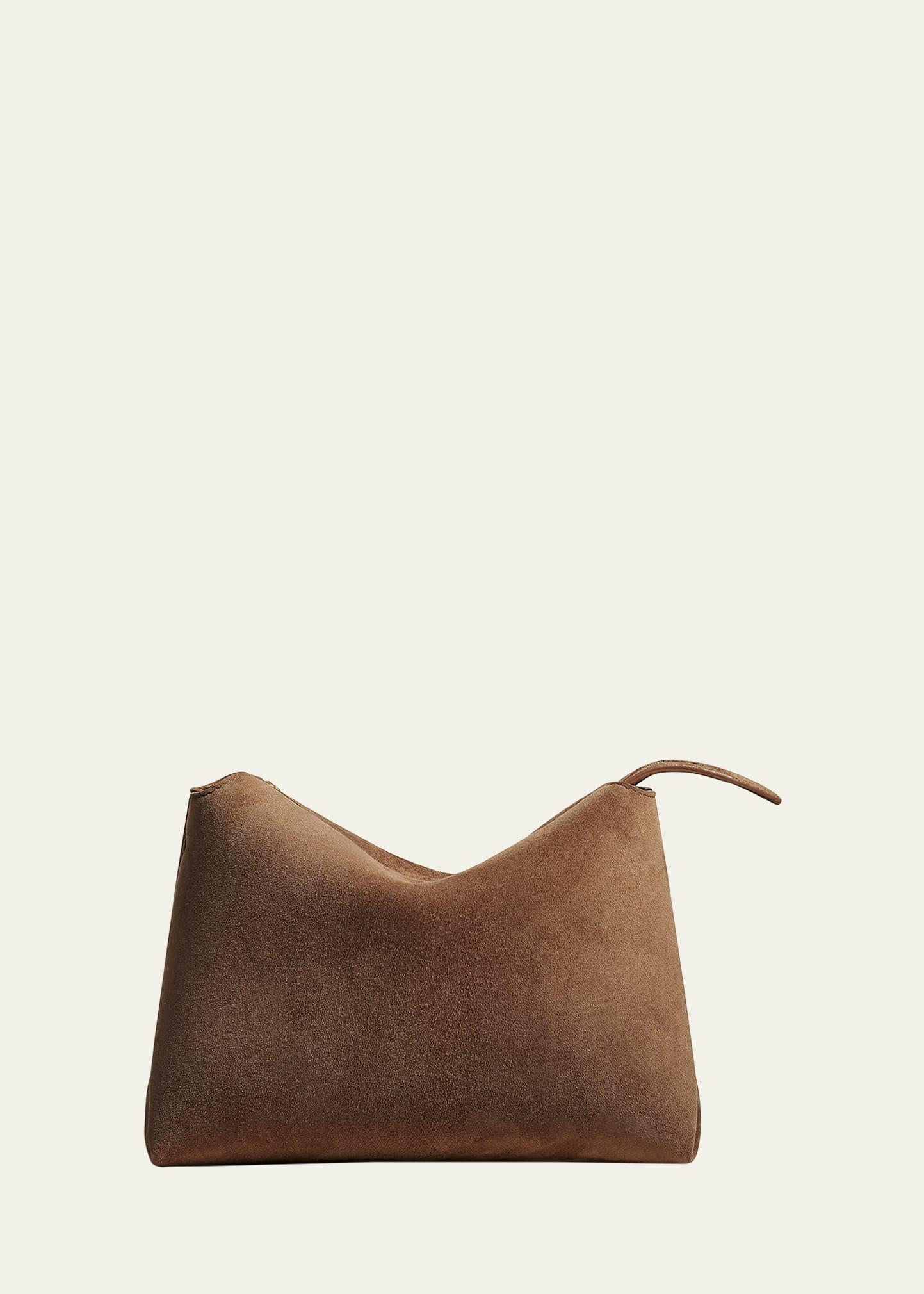 lina medium suede crossbody bag