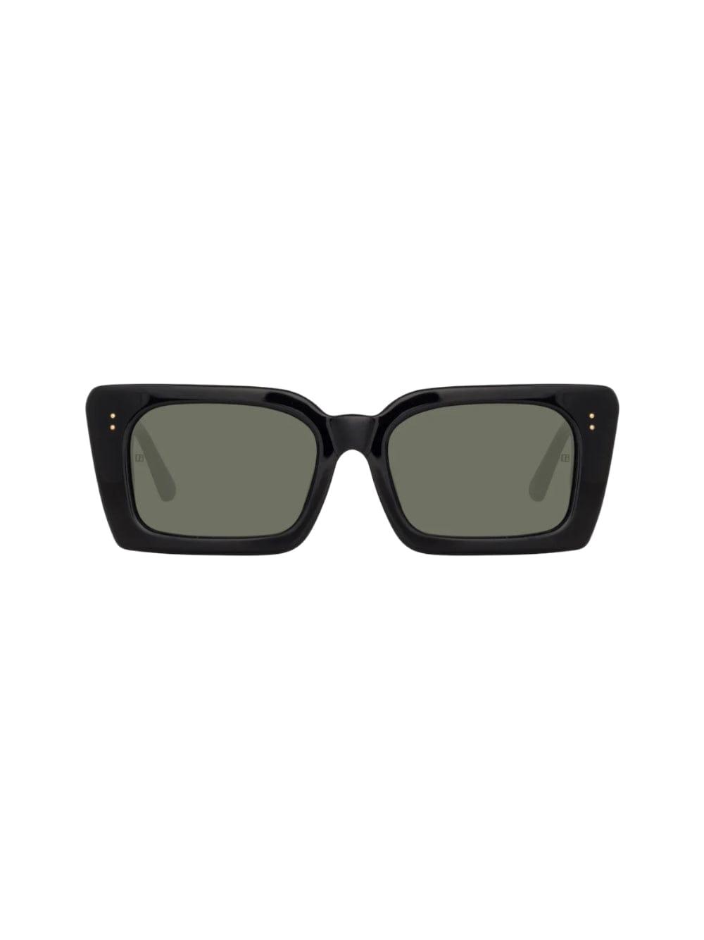 linda farrow nieve - black sunglasses
