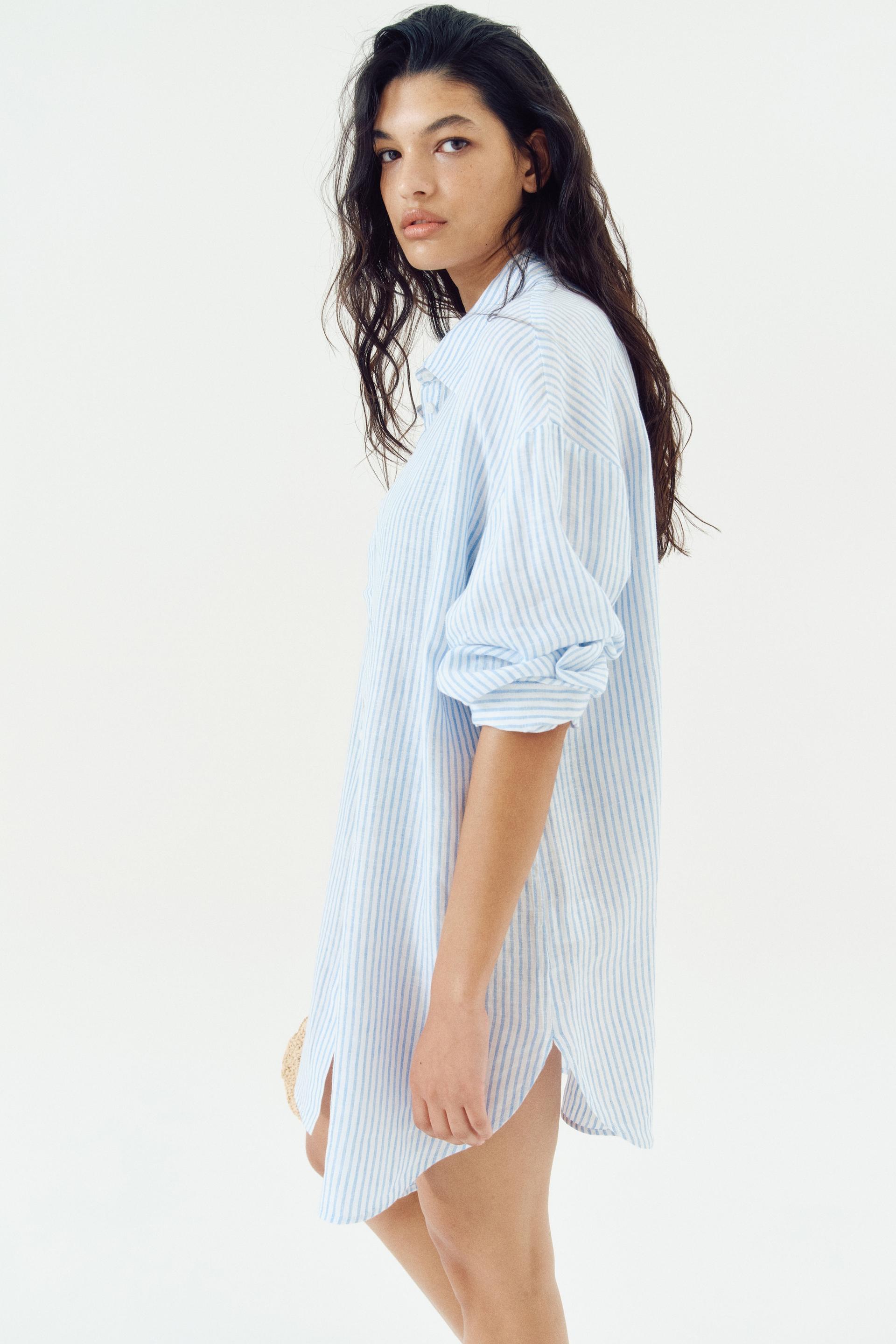 linen beach shirt