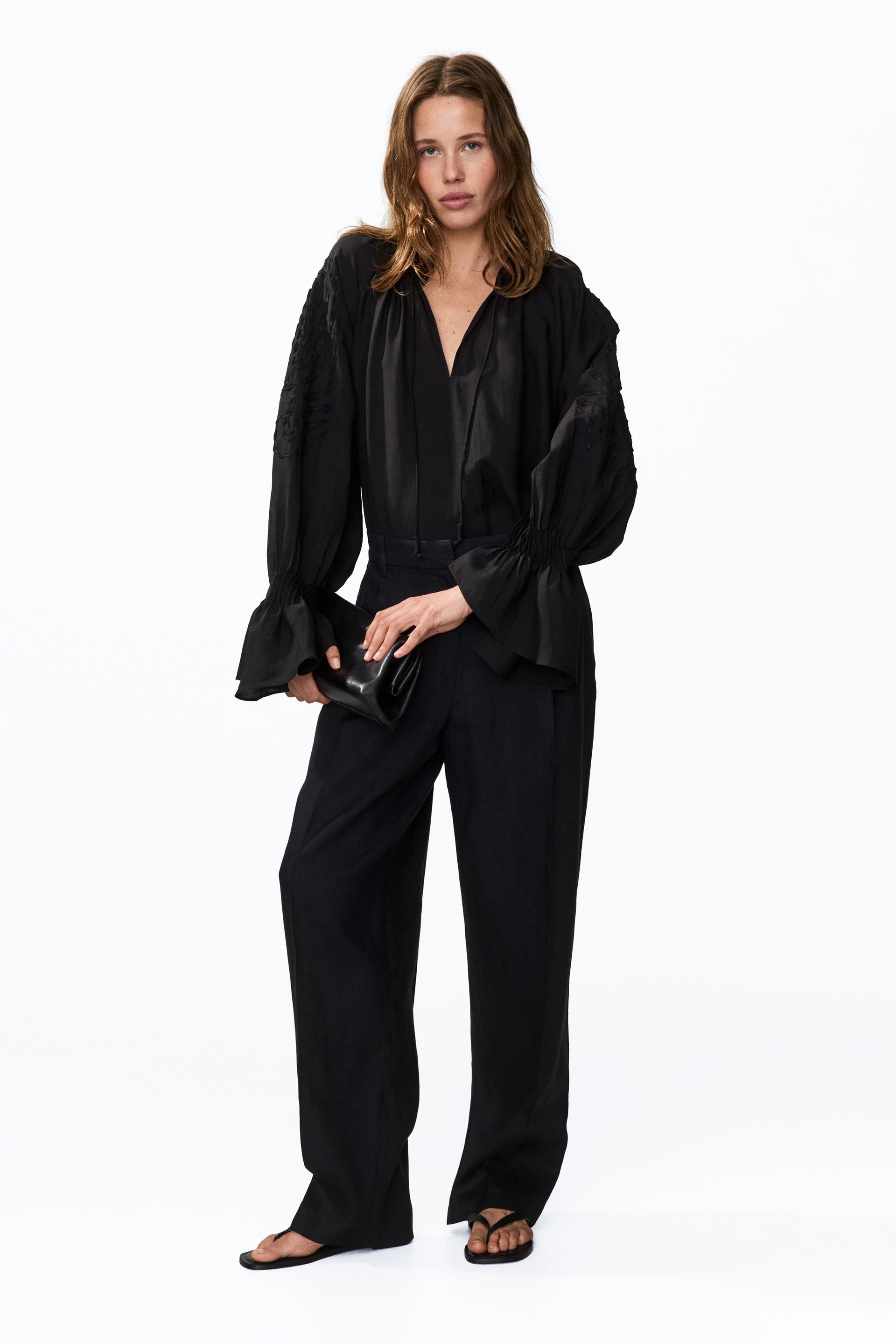linen dress pants