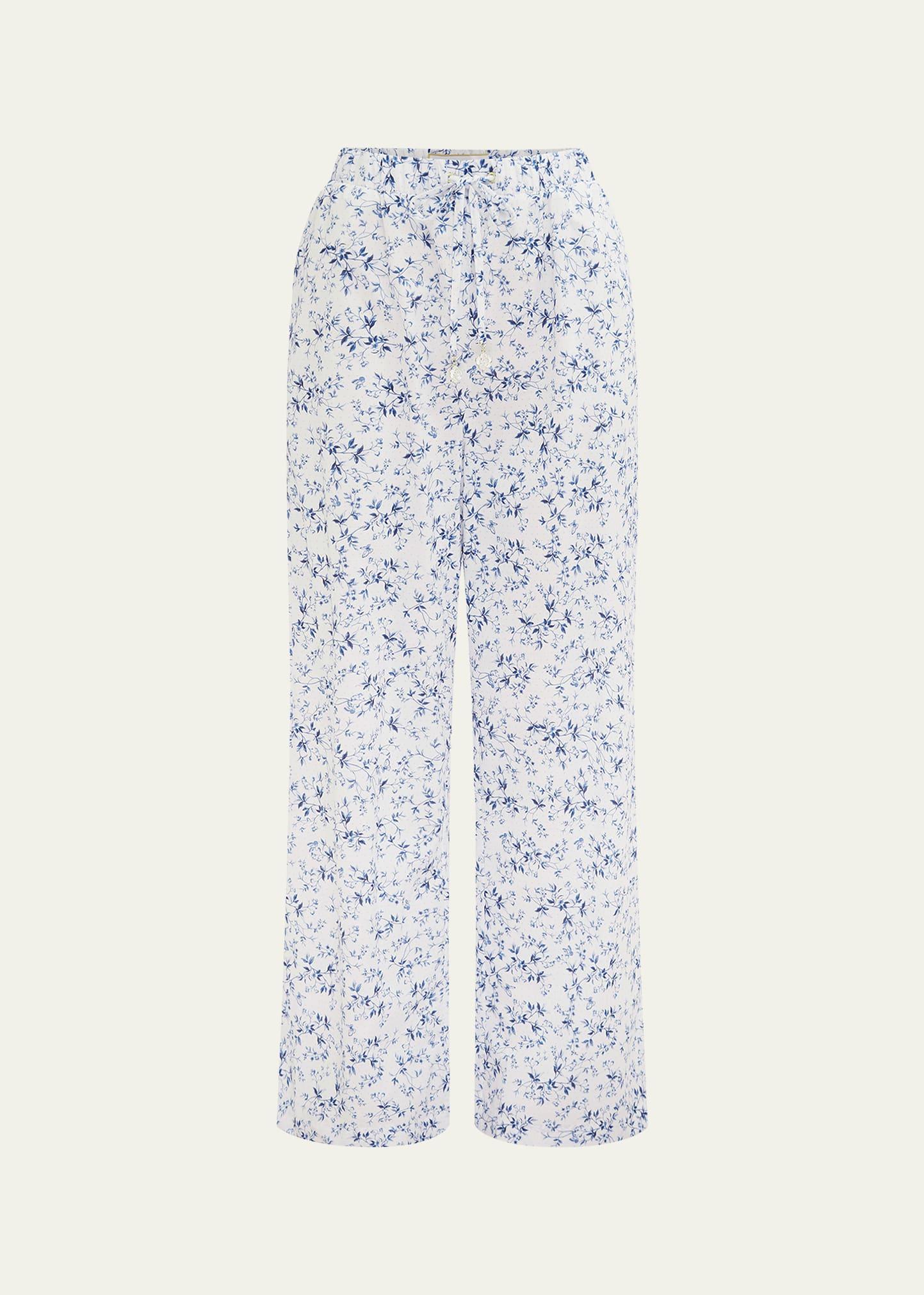 linen resort pants