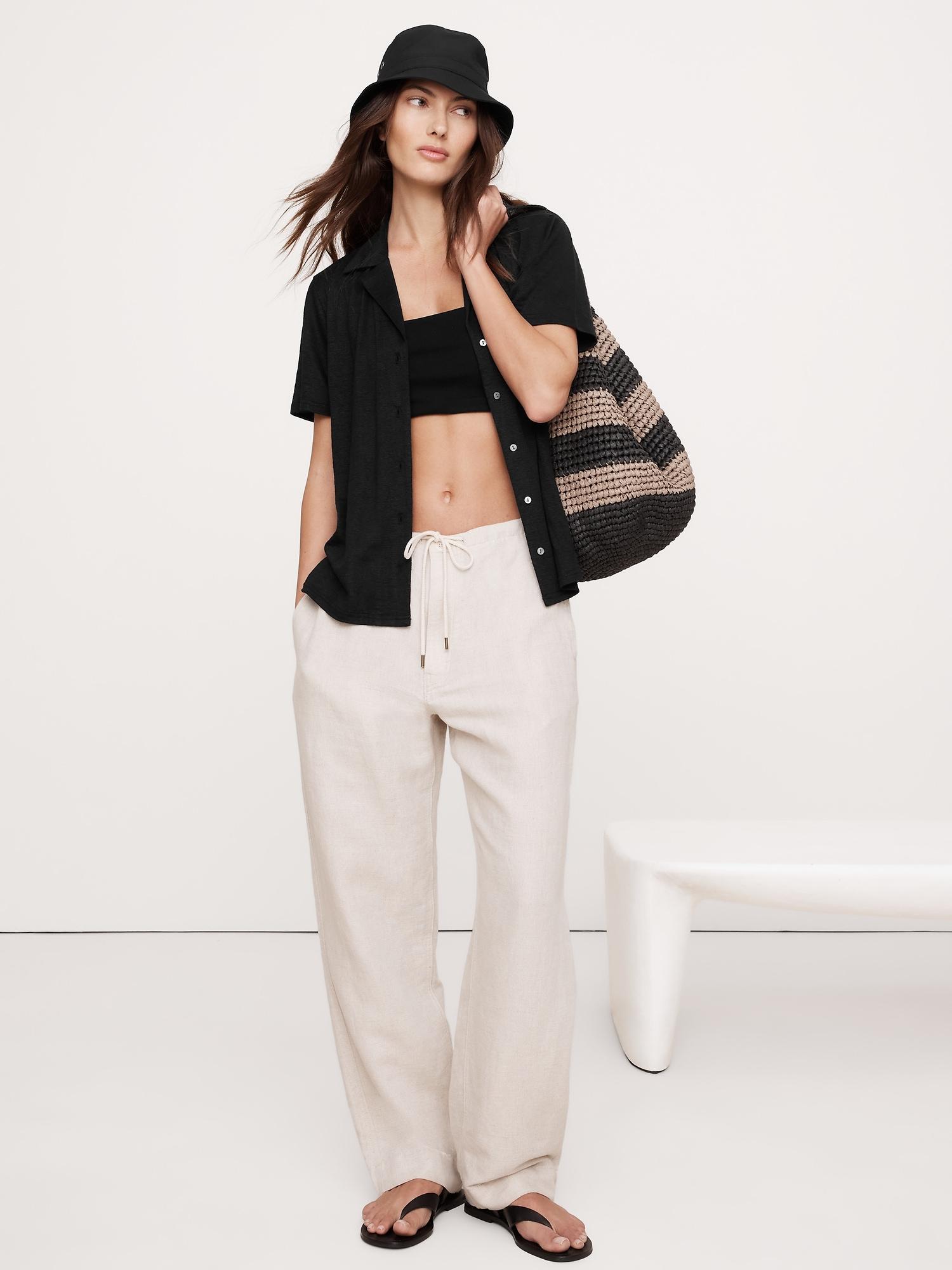 linen resort shirt