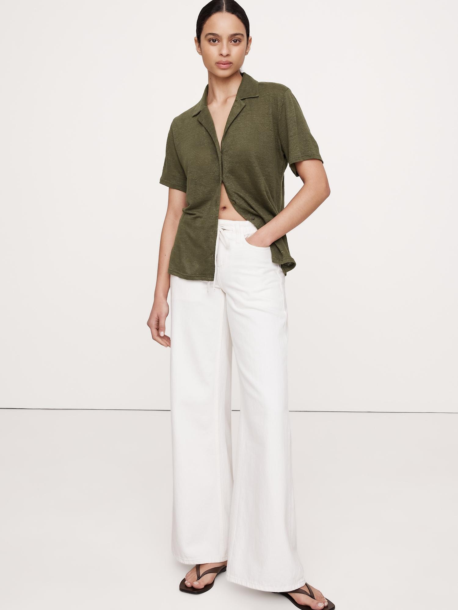 linen resort shirt