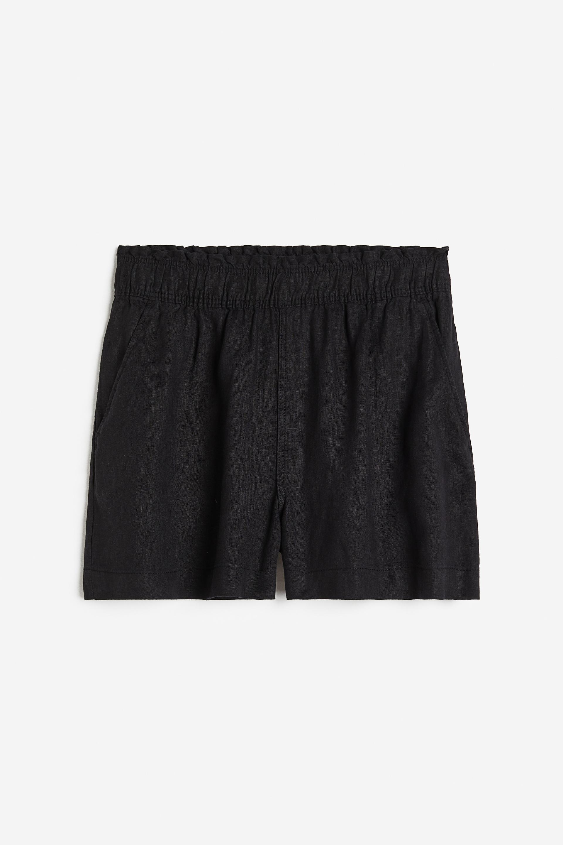 linen shorts